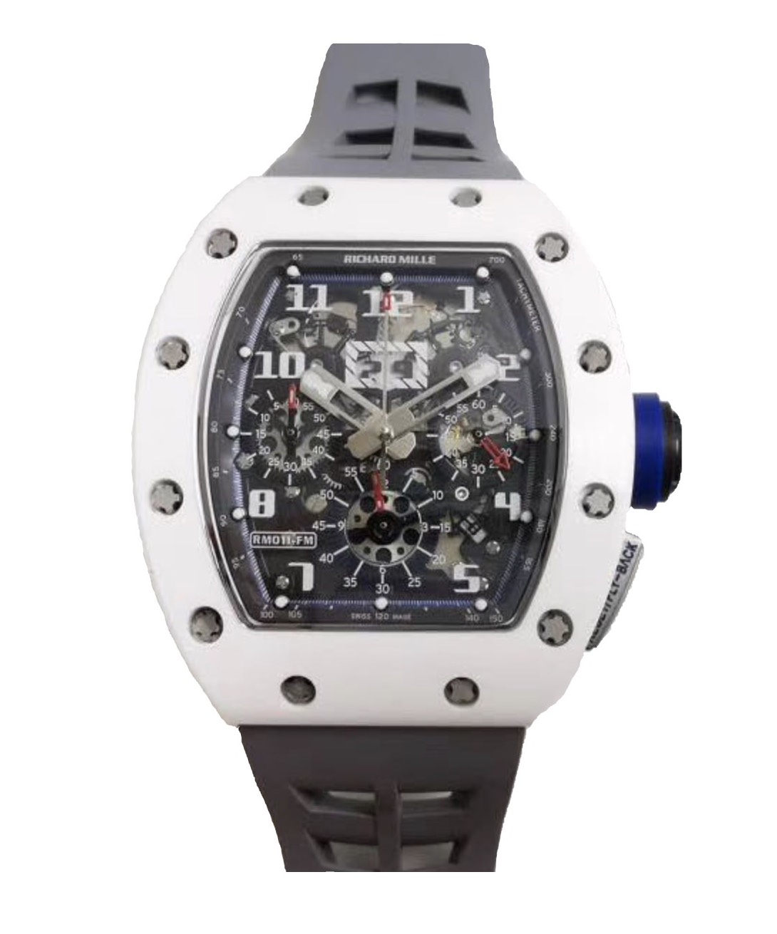 Richard Mille RM011 Replica SAINT TROPEZ White Ceramic wholesale factory price