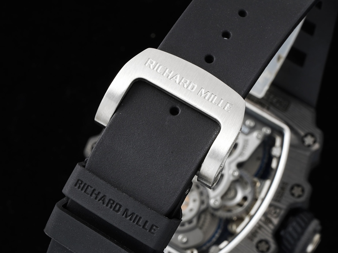 Swiss Richard Mille RM 21-01 Replica Tourbillon Aerodyne Carbon Tpt Watch For Men – High-End Skeleton Dial
