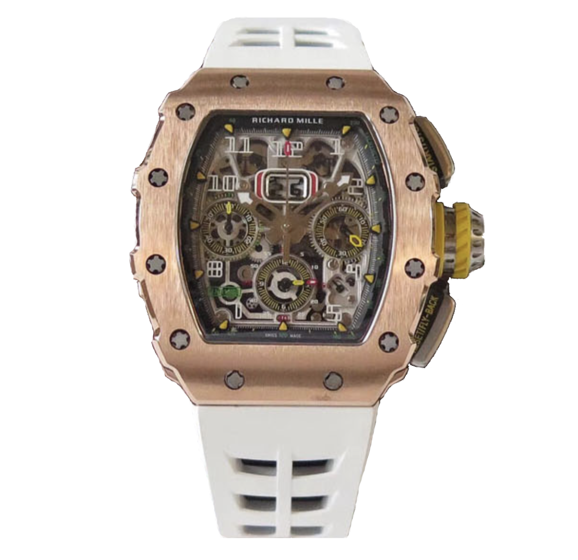 Richard Mille Replica RM11 03 Rose Gold Flyback wholesale factory price