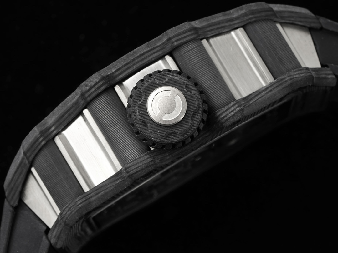 Swiss Richard Mille RM 21-01 Replica Tourbillon Aerodyne Carbon Tpt Watch For Men – High-End Skeleton Dial