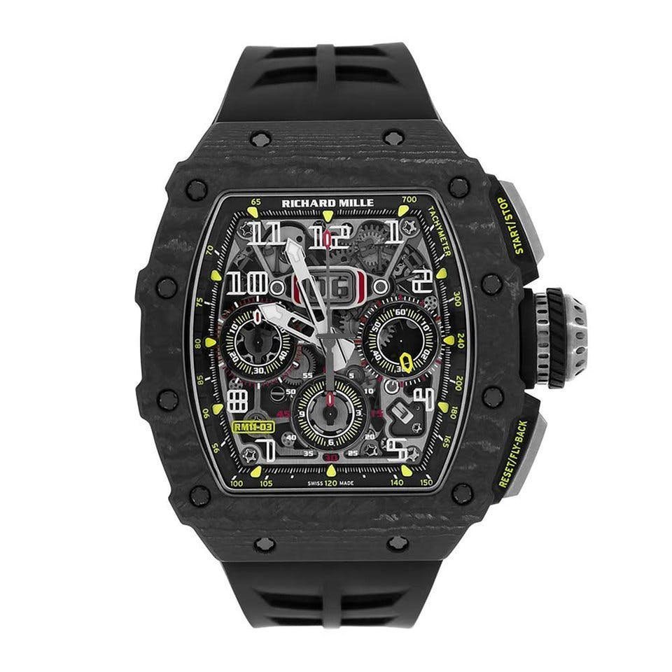 Richard Mille RM11 03 Carbon Automatic Flyback Chronograph wholesale factory price
