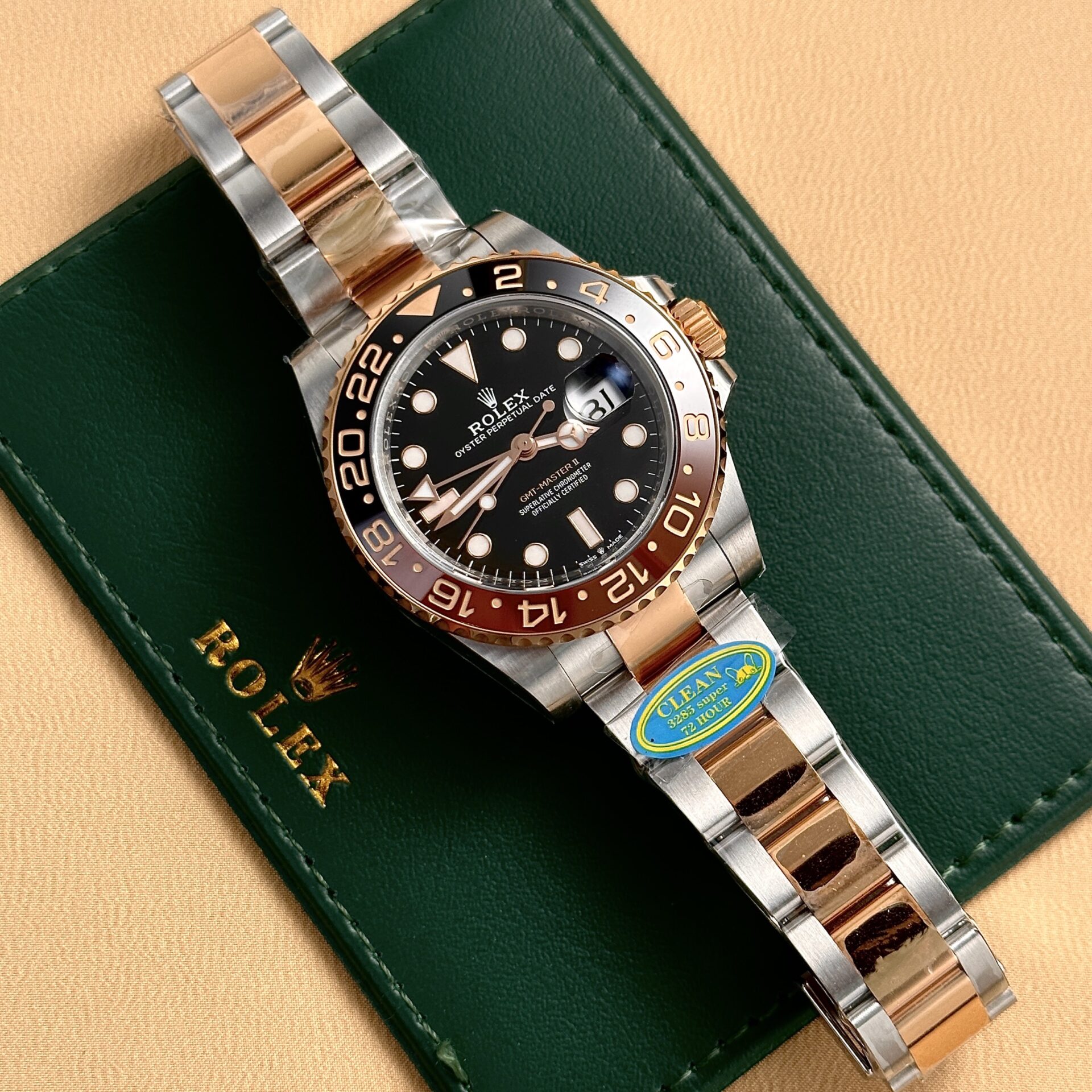 Rolex Replica 11 Watch GMT-Master II 126711CHNR Root Beer Clean Factory 40mm