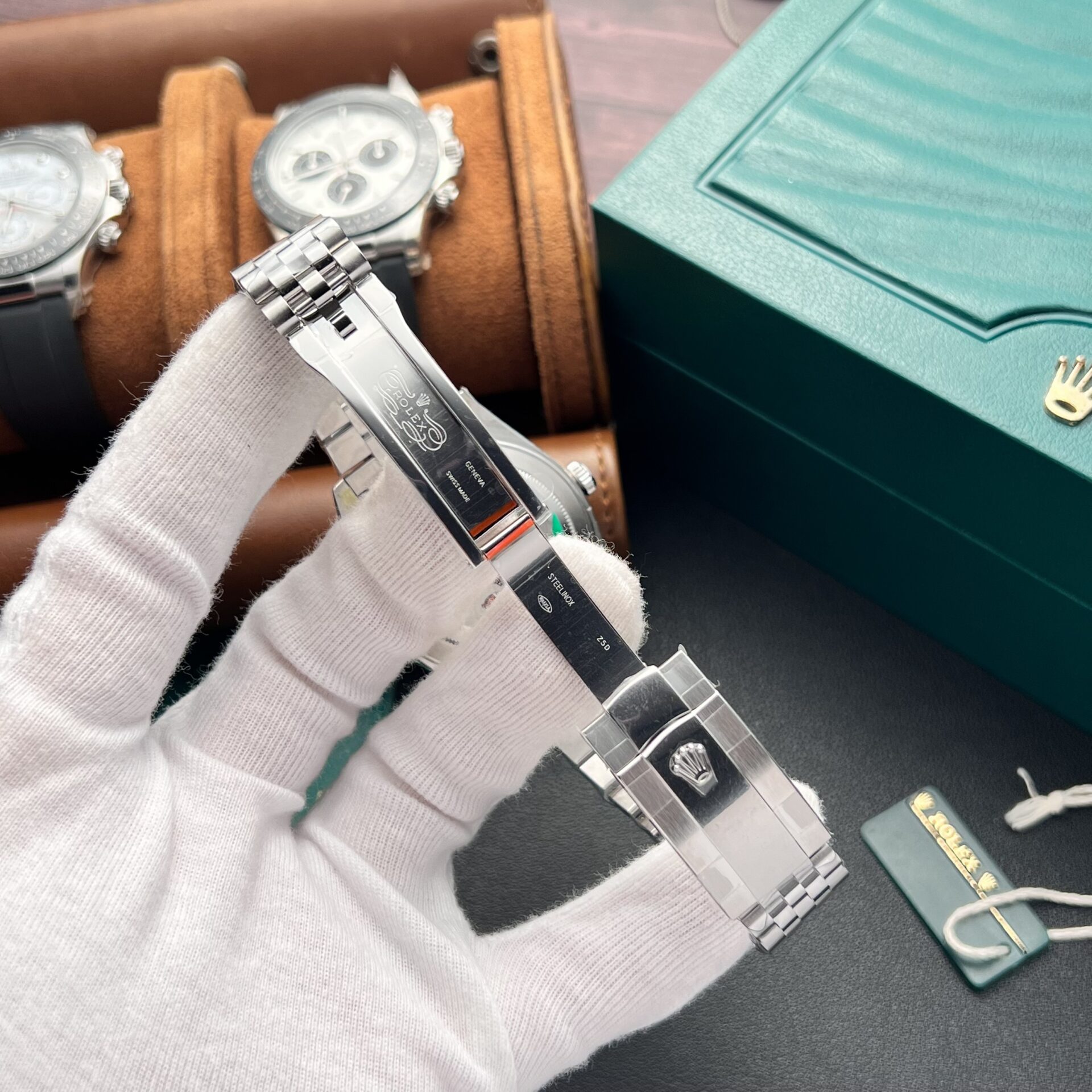 Rolex Replica Watch DateJust 126334 Grey Dial Luminous Markers Clean Factory 41mm