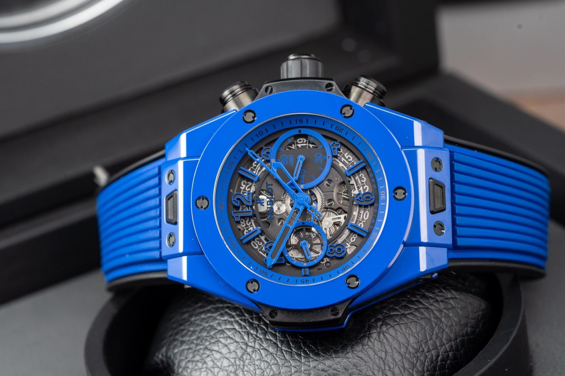 Hublot Replica 11 Watch Big Bang Unico Blue Magic BBF Factory 45mm