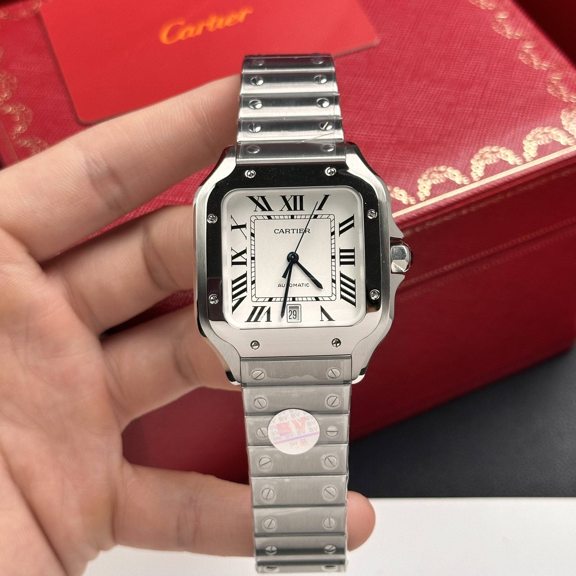 Cartier Replica 1:1 Watch Santos de Cartier WSSA0018 BV Factory 39.8mm