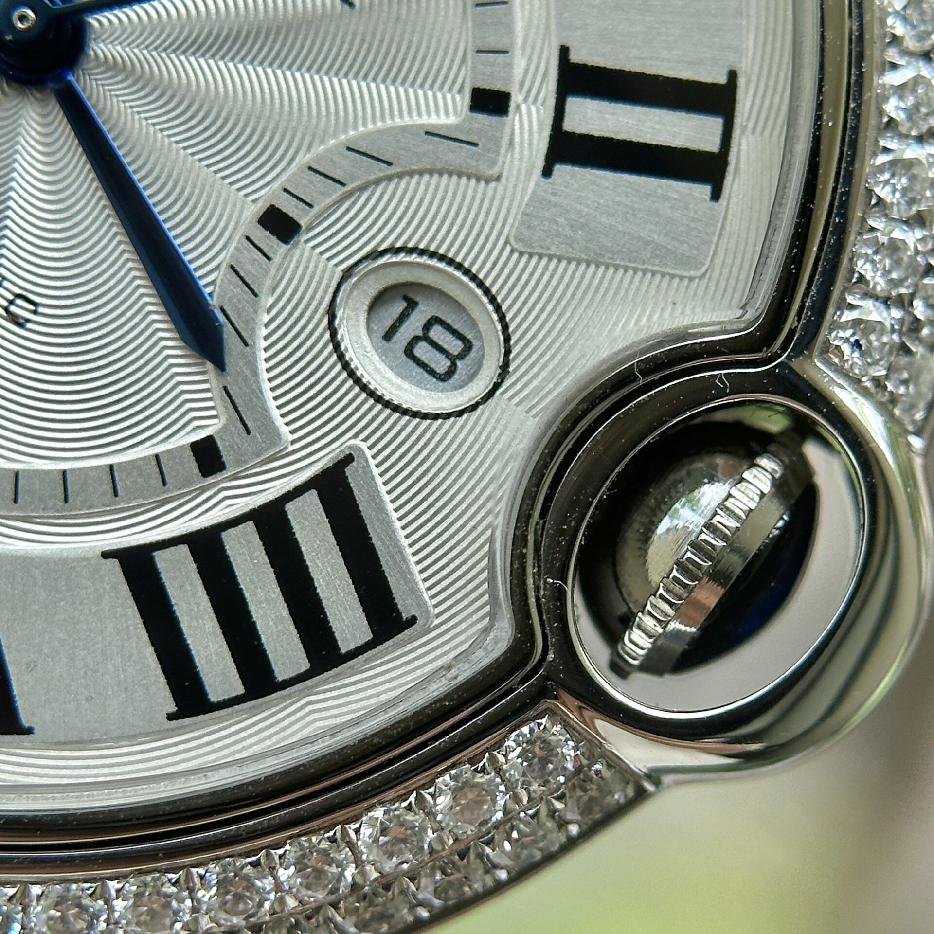 Cartier Replica 1:1 Watch Ballon Degrees With Moissanite Diamond Bezel 42mm