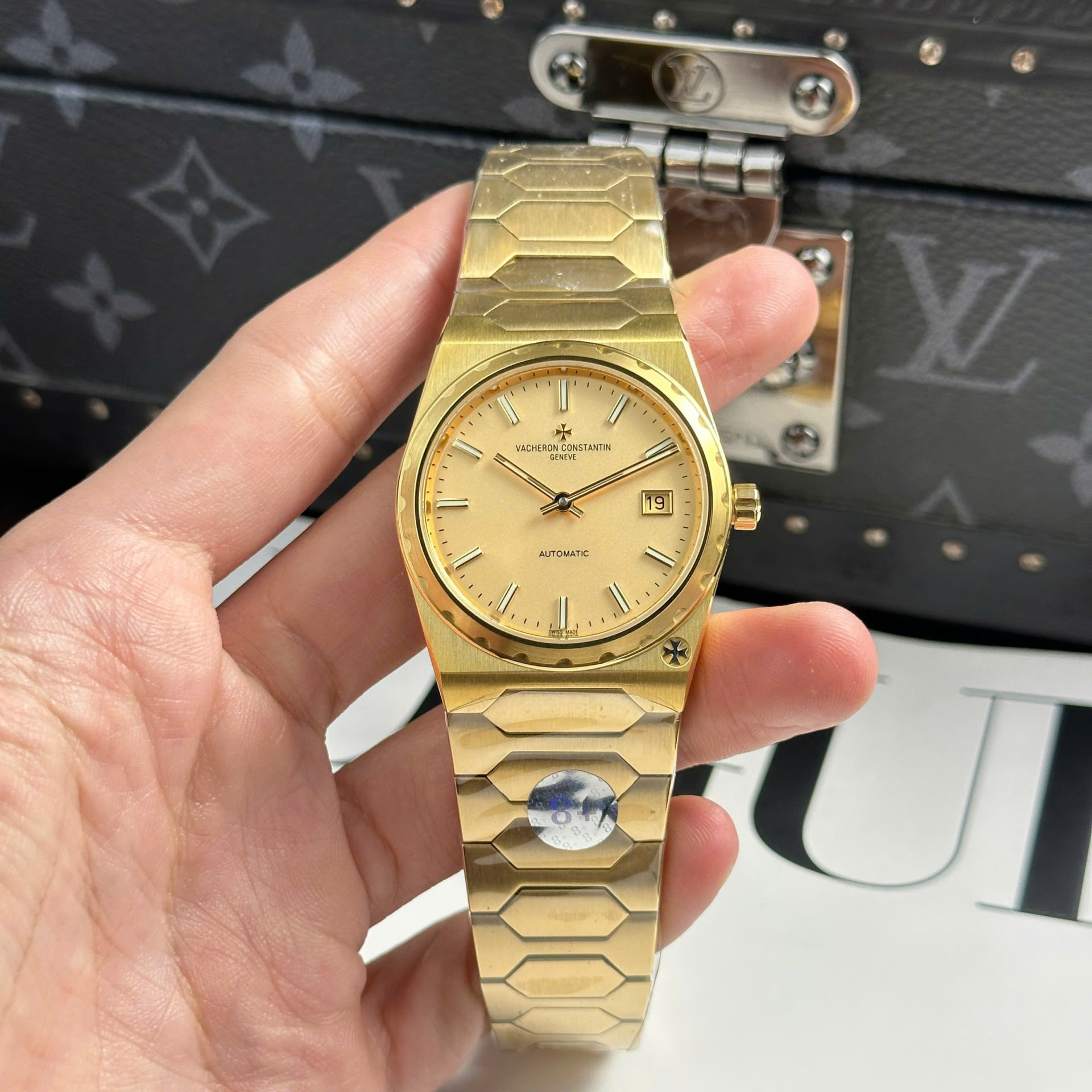 Vacheron Constantin Historiques 222 Copies Watches Dial Yellow 8F Factory 37mm