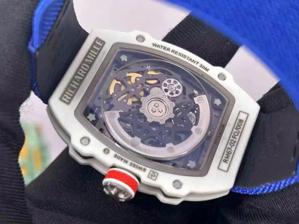 Richard Mille RM67-02 Weight 37 Grams Customs Like Auth VVIP 38.7×47.52mm