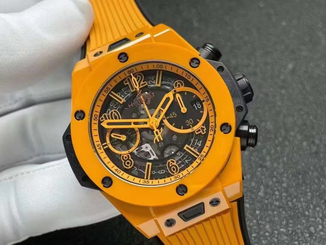 Replica Hublot Watch Big Bang Unico Orange Ceramic BBF Factory 42mm