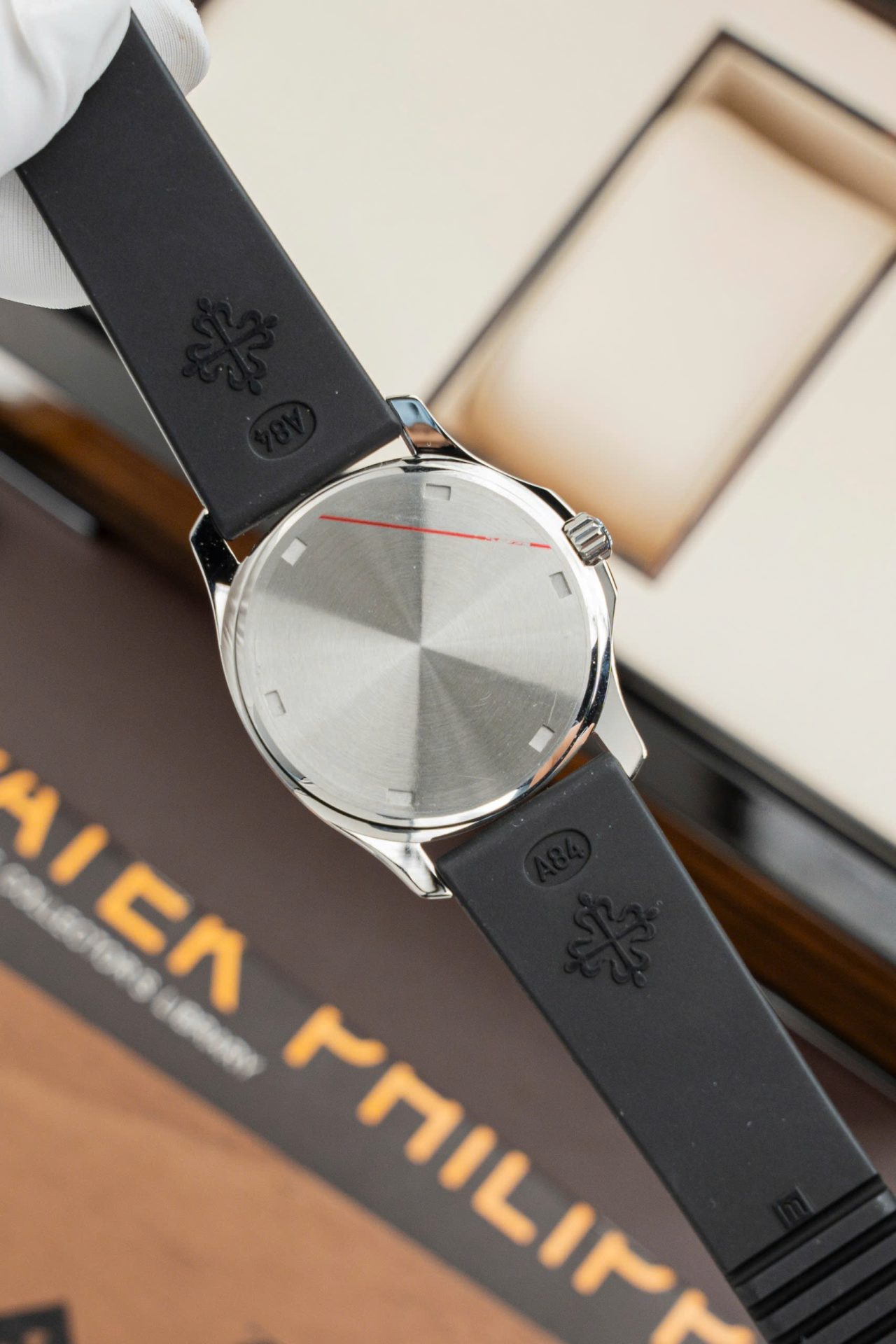 Patek Philippe Aquanaut 5067 Replica Watches Bezel Moissanite Diamonds PPF Factory 35.6mm