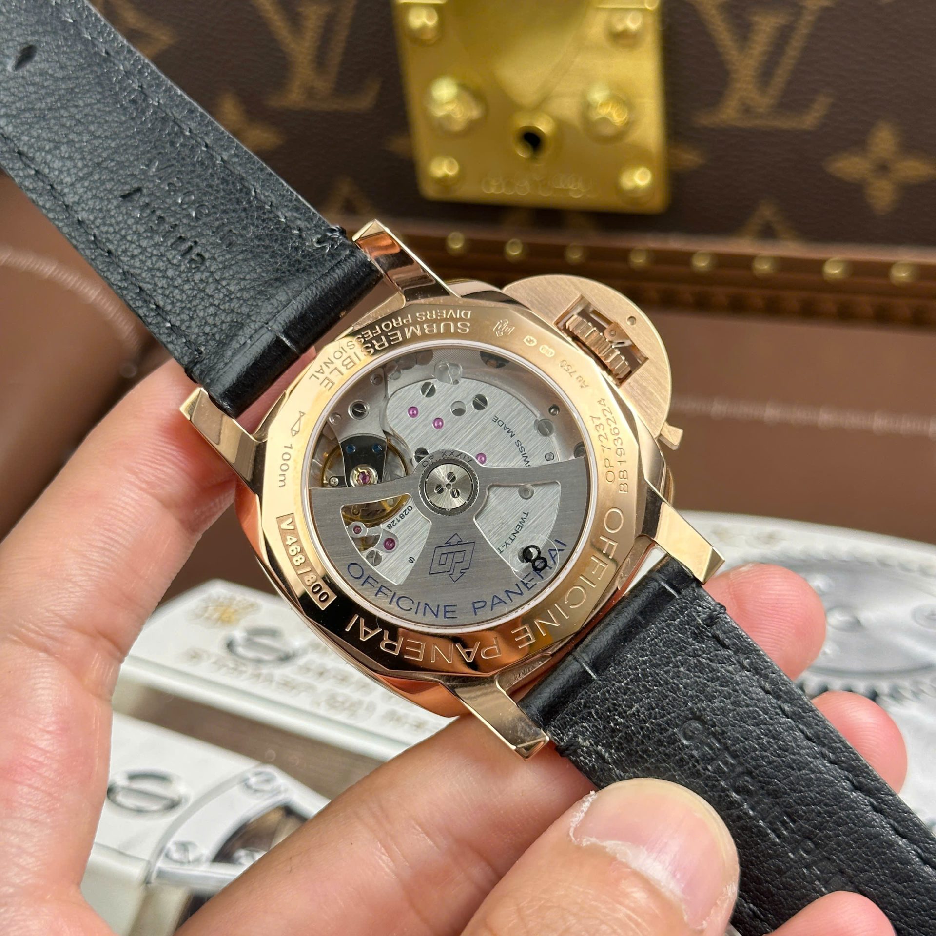 Panerai Submersible PAM974 Best Copies Watches Black Dial Automatic Movement VS Factory 42mm