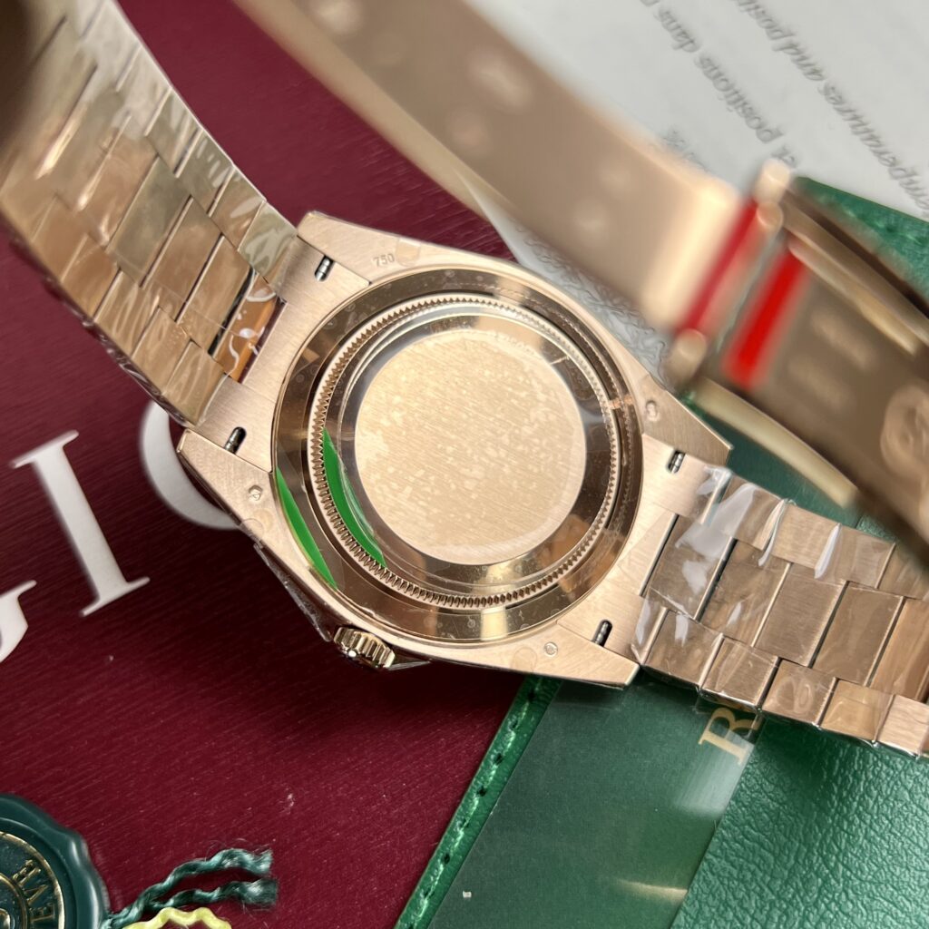 Rolex Replica Watch Day-Date Men s Chocolate Dial Diamond Bezel EW Factory 40mm