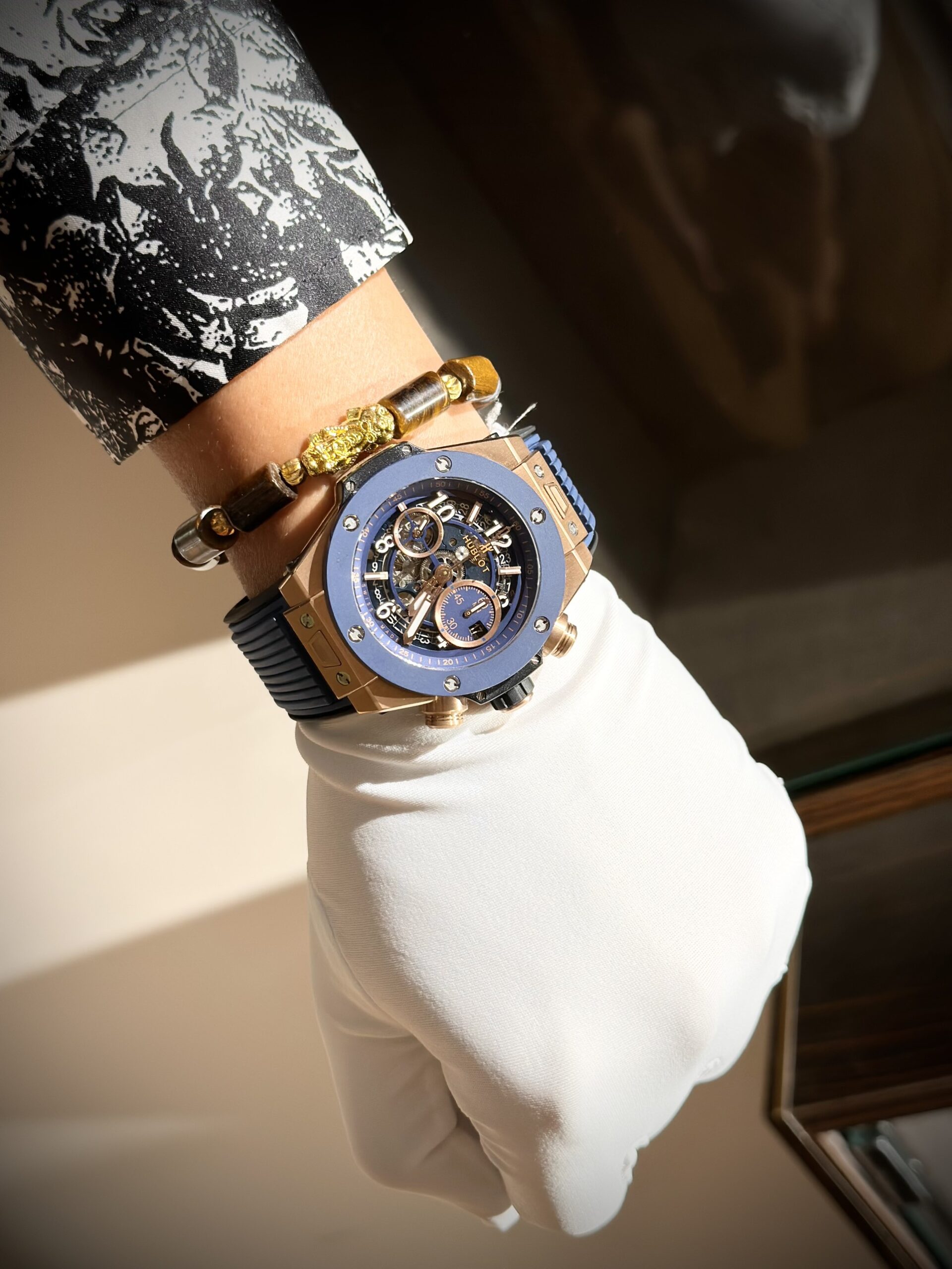 Hublot Replica 1:1 Watch Big Bang Unico Demi King Gold Factory BBF 44mm