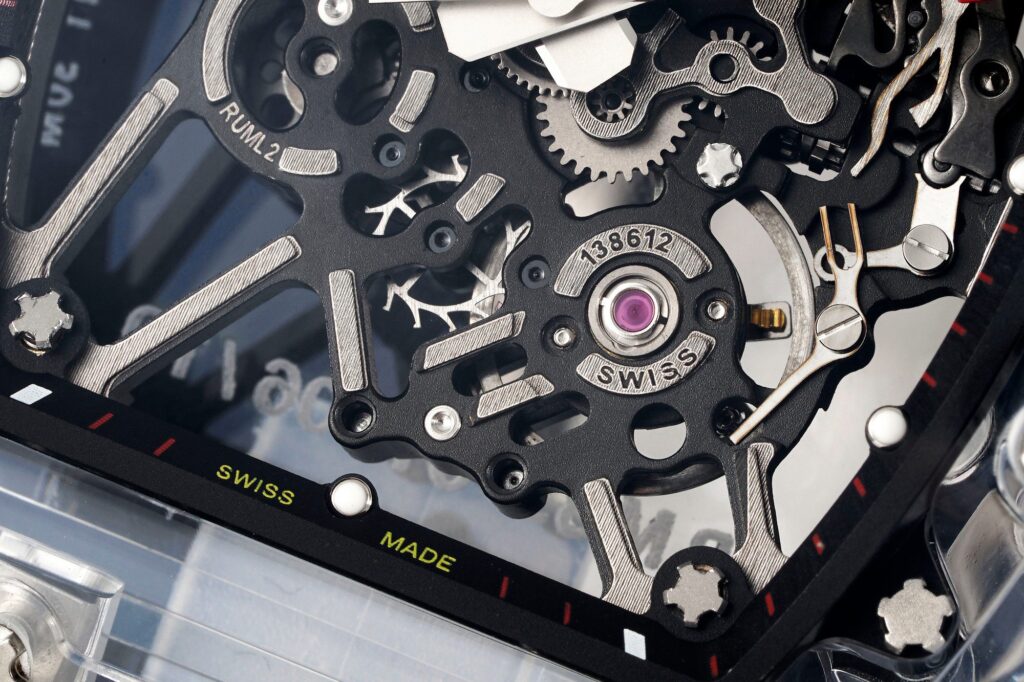 Richard Mille RM35-01 Rafael Nadal Sapphire Replica 11 Watch Factory BBR 44mm