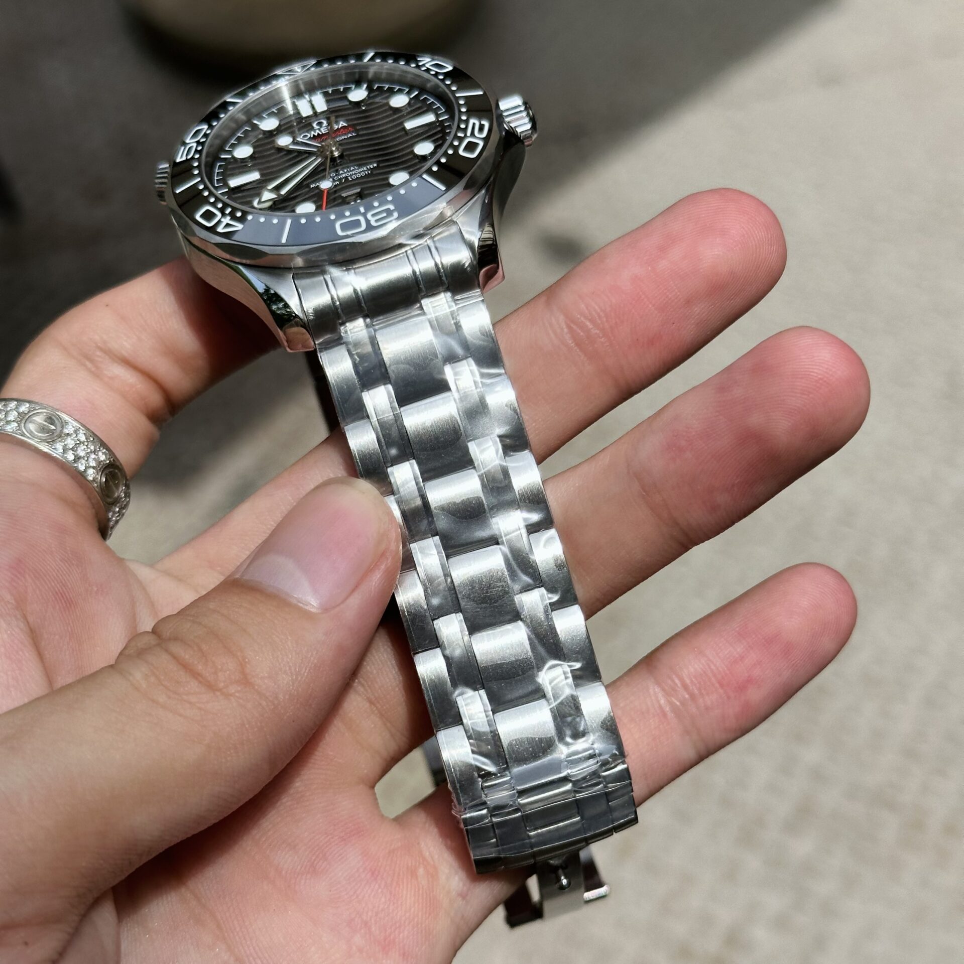 Omega Replica 1:1 Watch Seamaster Black Dial Full Set VS Factory 42mm