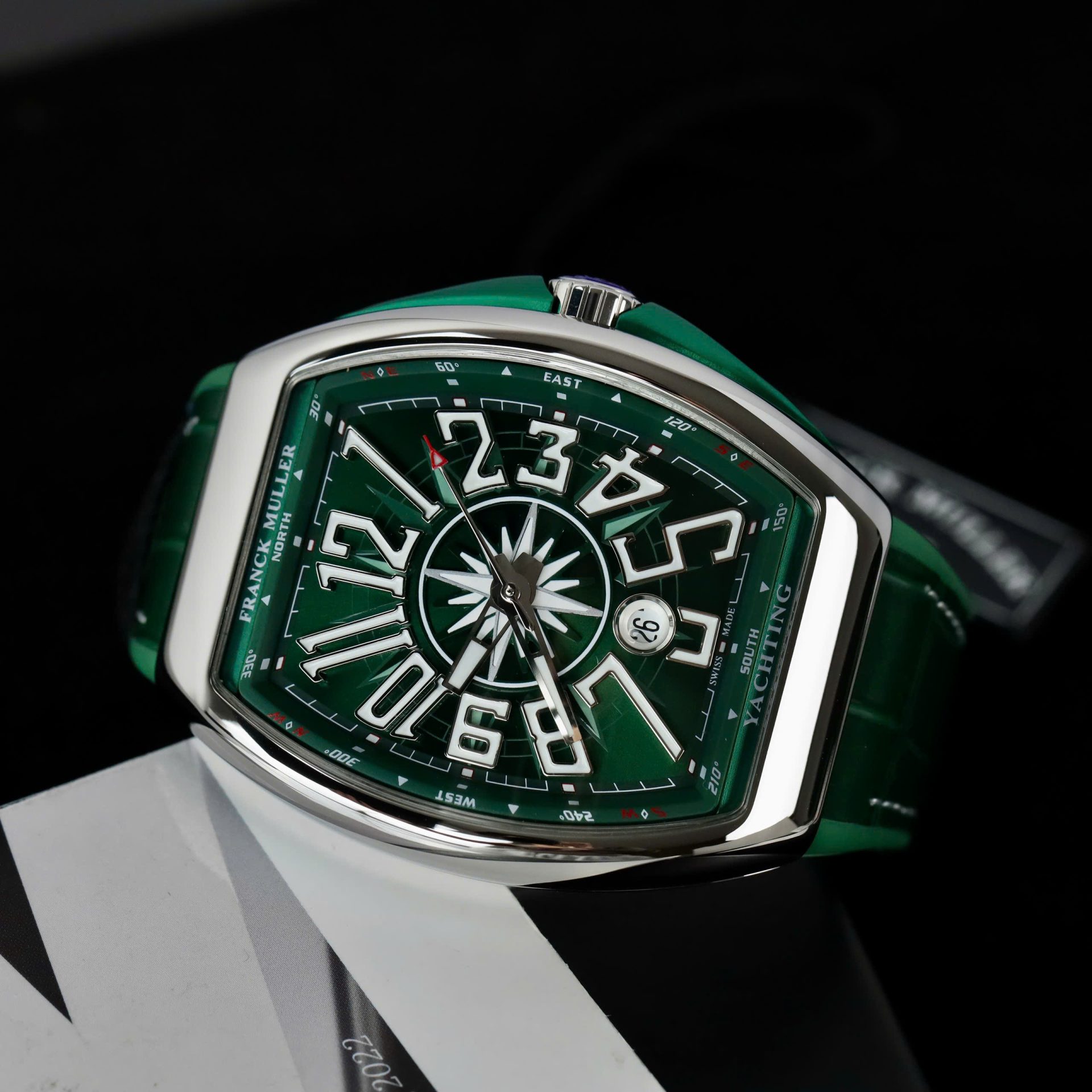 Franck Muller V45 Best Copies Watch Dial Blue ABF Factory 45mm