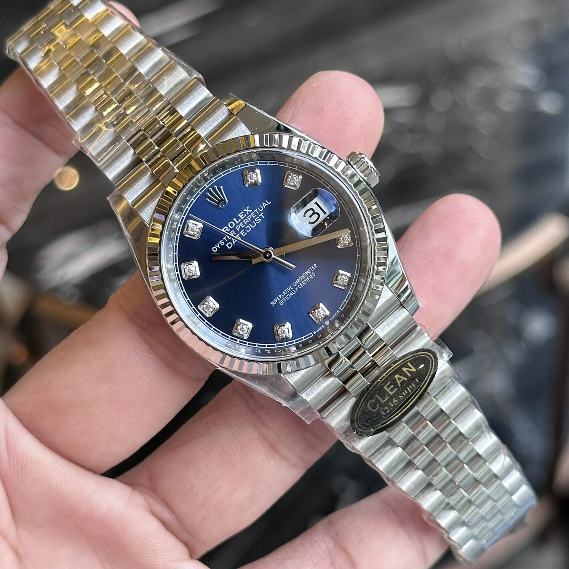Rolex Replica 1:1 Watch DateJust 126334 Blue Dial Jubilee Clean Factory 41mm