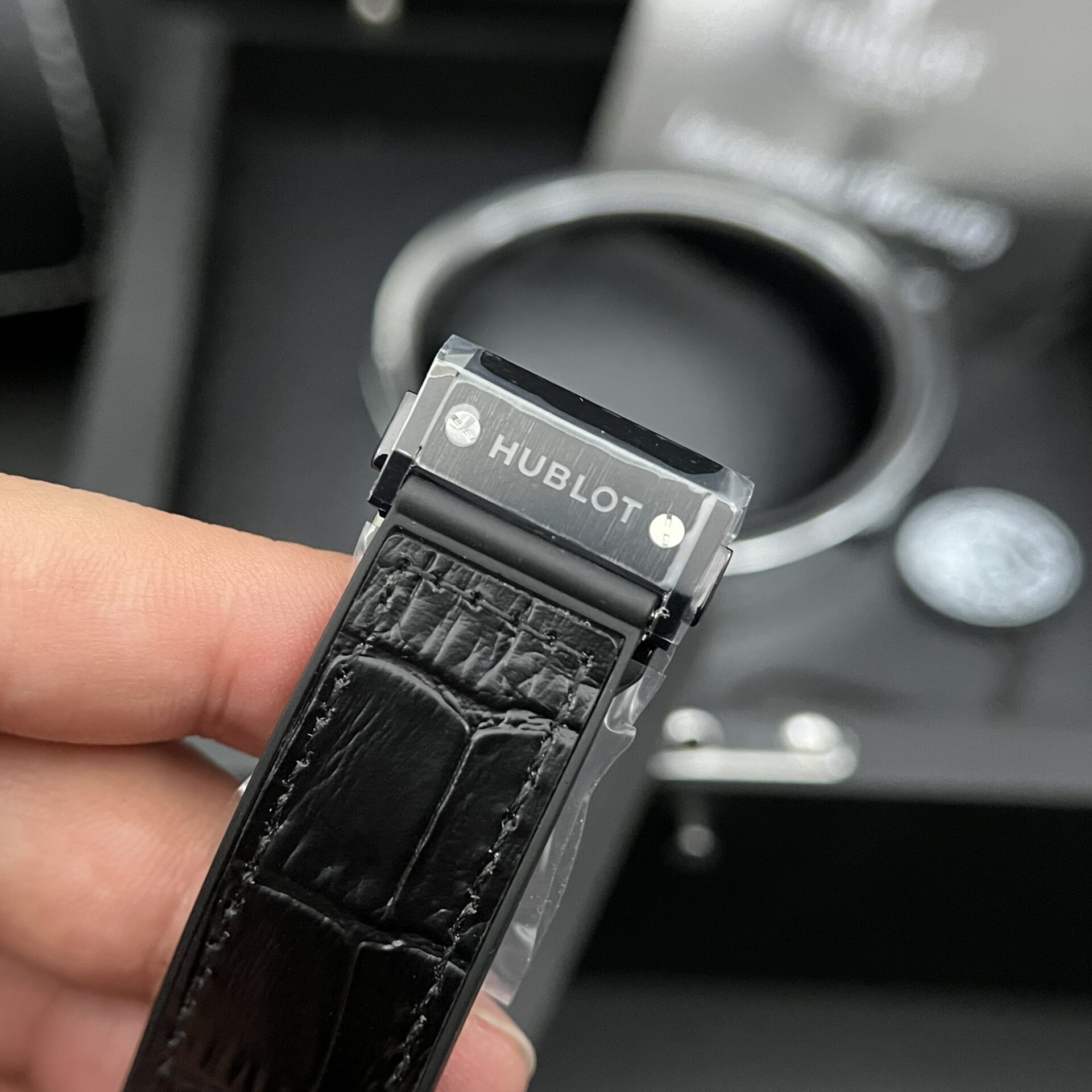 Hublot Classic Fusion Ceramic Diamond Bezel Replica High Quality JJZ 42mm
