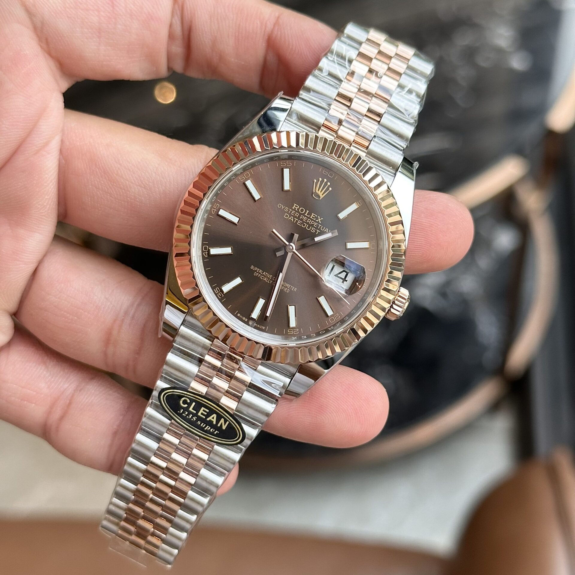 Rolex Replica 1:1 Watch DateJust 126331 Chocolate Dial Clean Factory 41mm