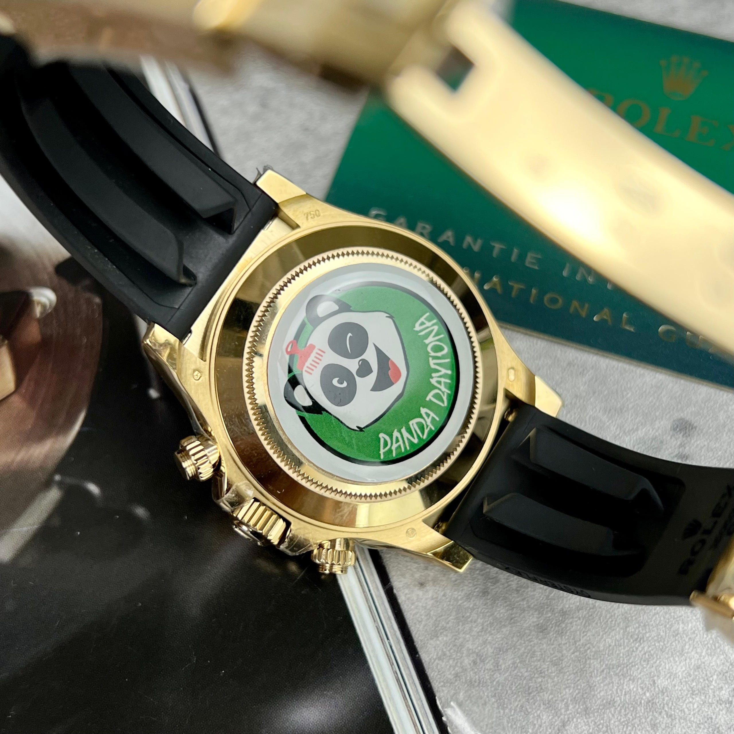 Rolex Replica 1:1 Watch Daytona 116518LN Yellow Champagne Dial 40mm