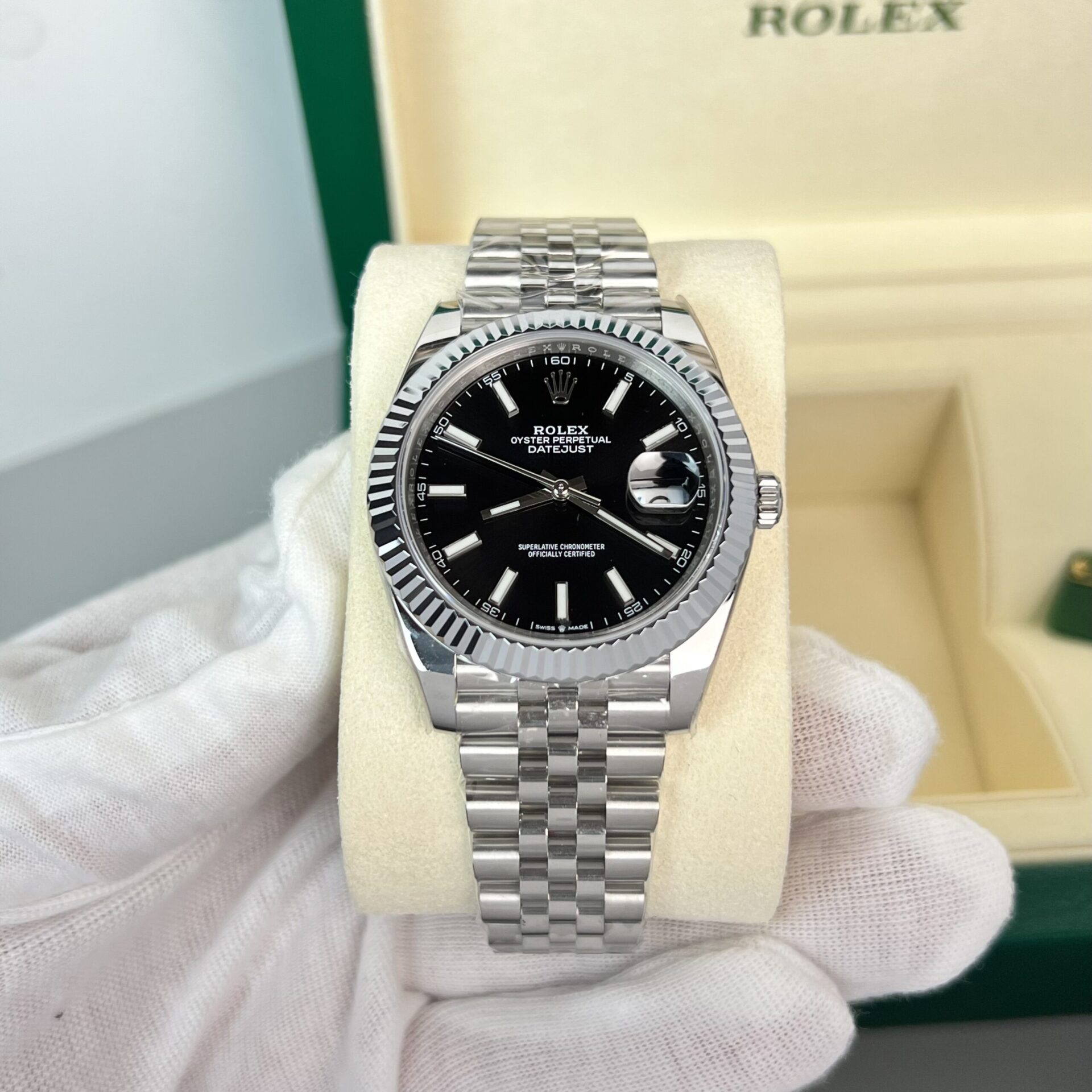 Rolex Replica 1:1 Watch DateJust 126334 Black Dial Clean Factory 41mm