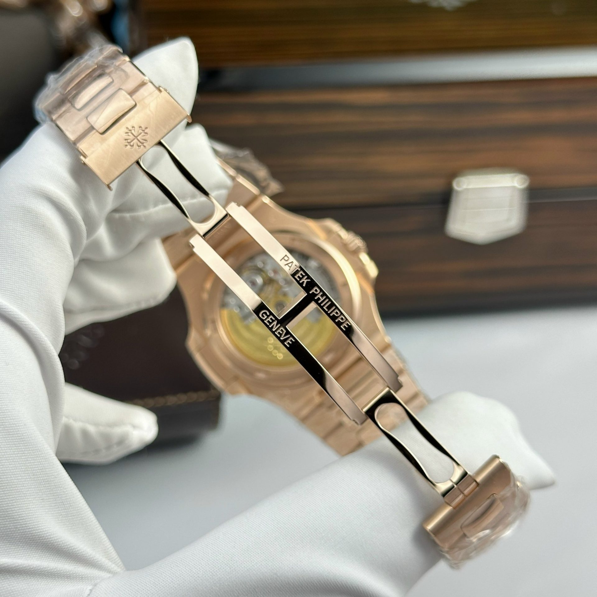 Patek Philippe Nautilus 5711 Refined Full Options Customs 18K Gold Wrapped 40mm