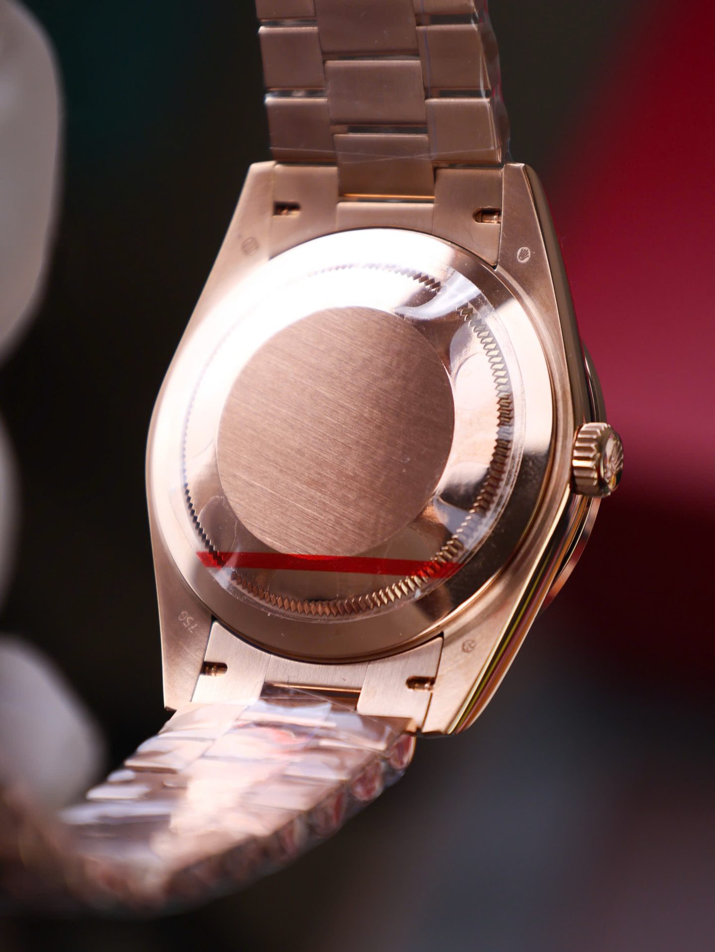 Rolex Best Copies Watches Day-Date Custom Diamonds Moissanite + Gold Wrapped GMF 40mm