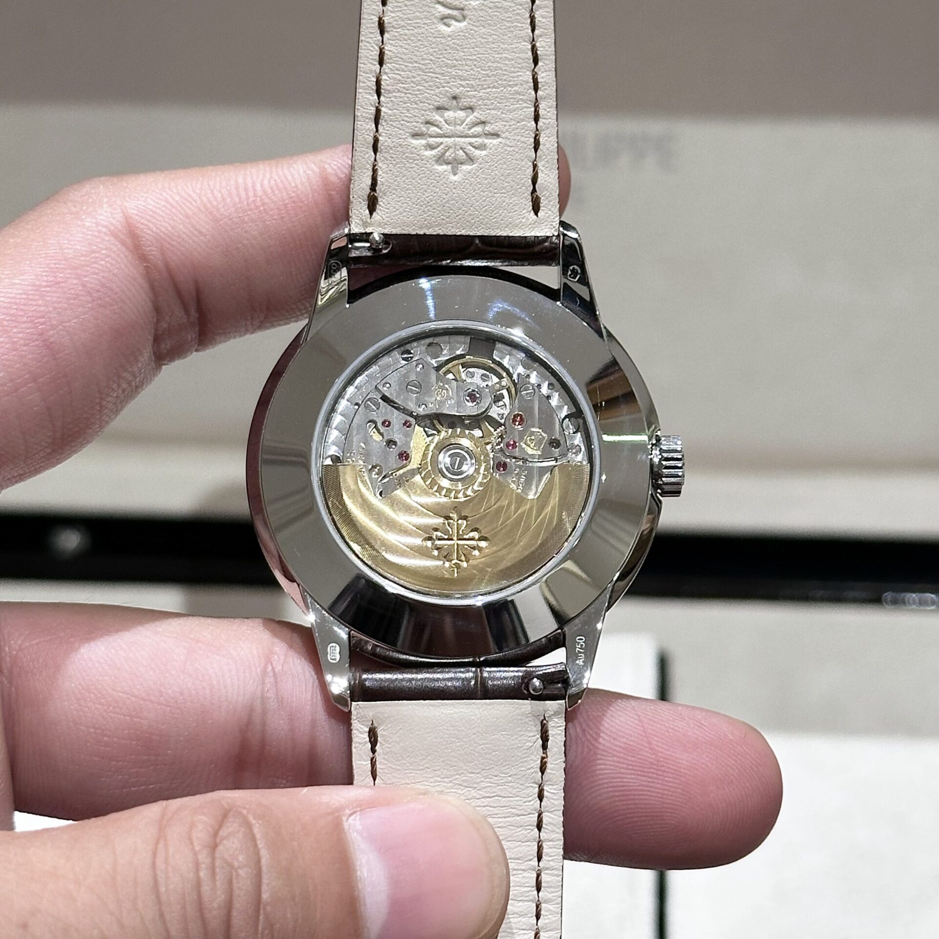 Patek Philippe Complications 5320G Pink Dial Replica 1:1 Watch GRF 40mm
