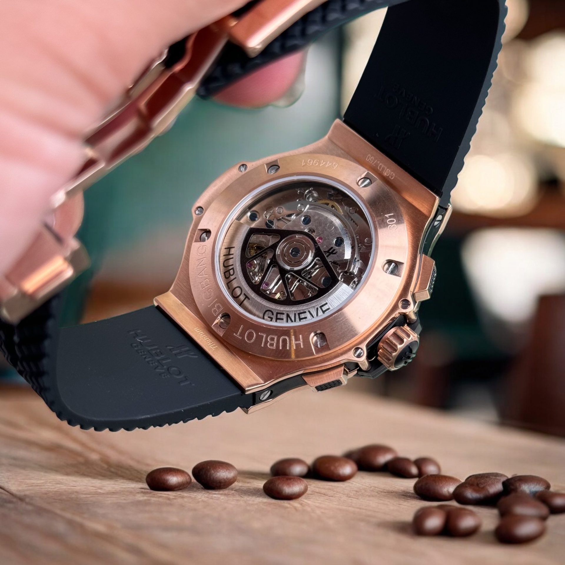 Hublot Replica 1:1 Watch Big Bang Chronograph King Gold Automatic  44mm