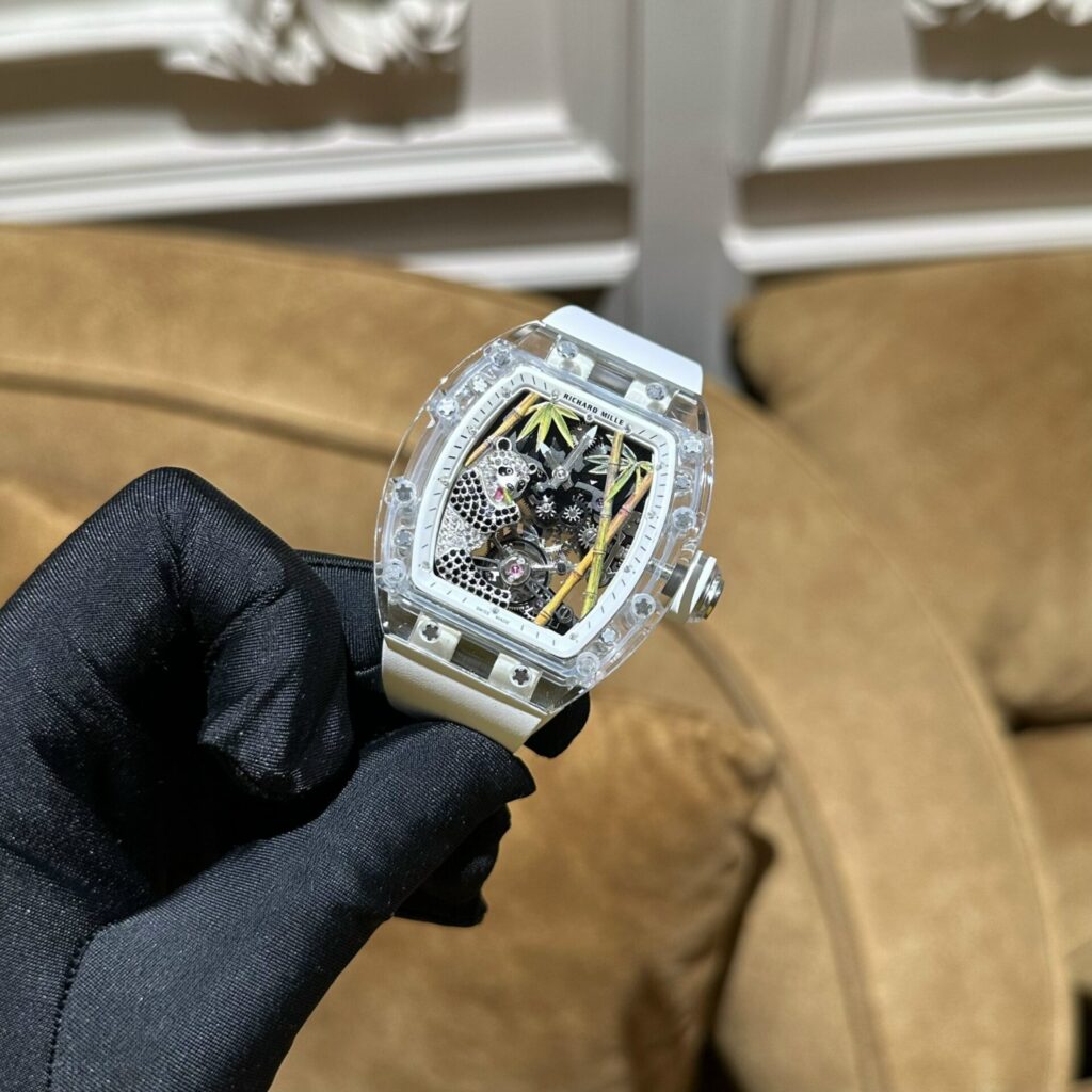 Richard Mille Replica 1:1 Watch RM26-01 Sapphire Tourbillon Transparent Case 43mm