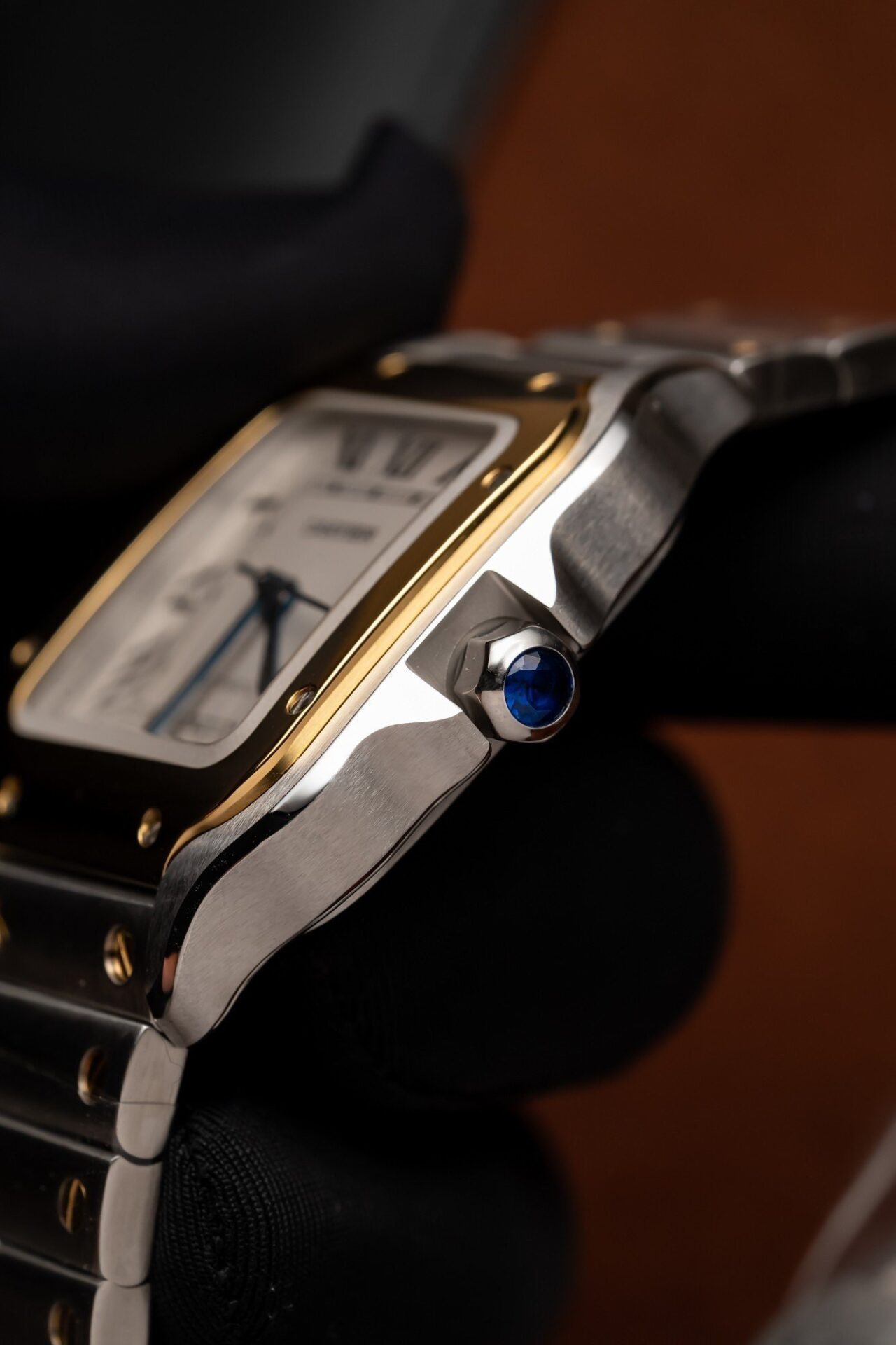 Cartier Santos WSSA0029 Replica 1:1 Watch Women s Demi Gold BV Factory 35mm