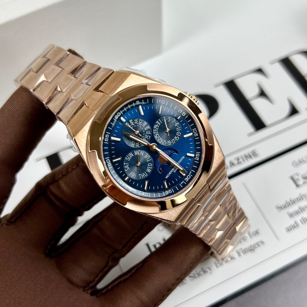Vacheron Constantin Replica 11 Watch Overseas 5500V Blue Dial 42.5mm