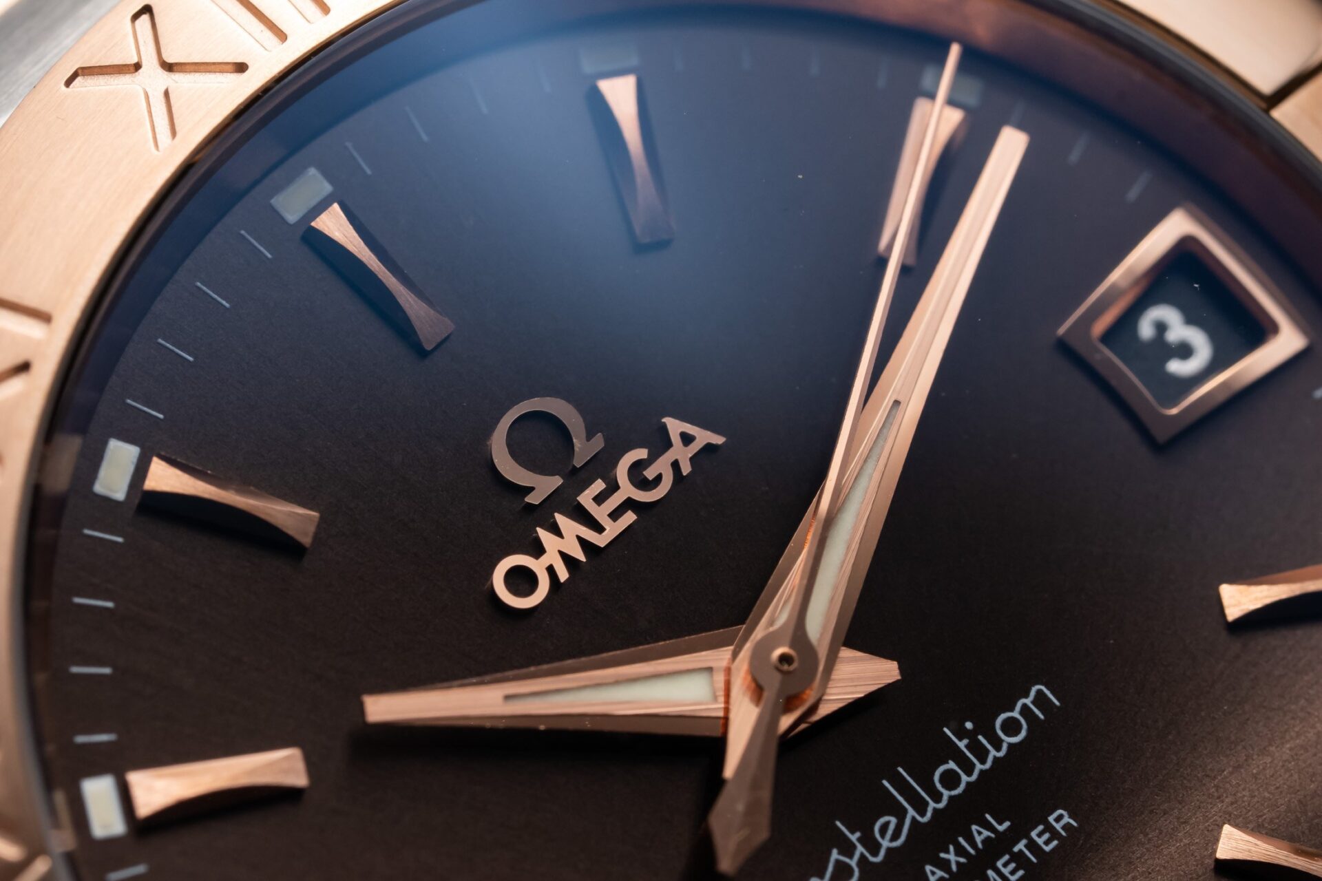 Omega Constellation Replica 1:1 Watch chocolate dial VS Factory 41mm