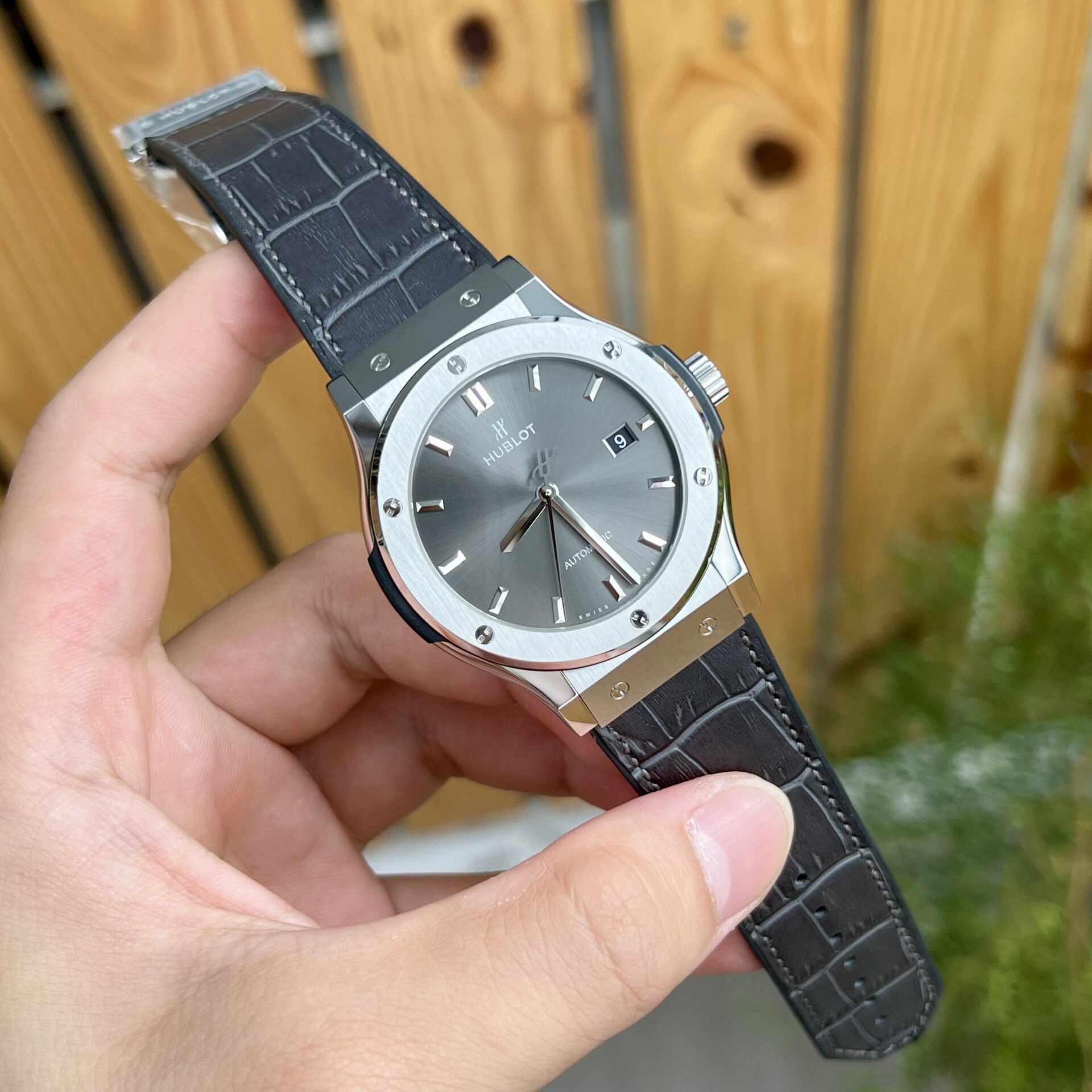 Hublot Replica 11 Watch Classic Fusion Titanium Gray Dial JJF 2023 42mm
