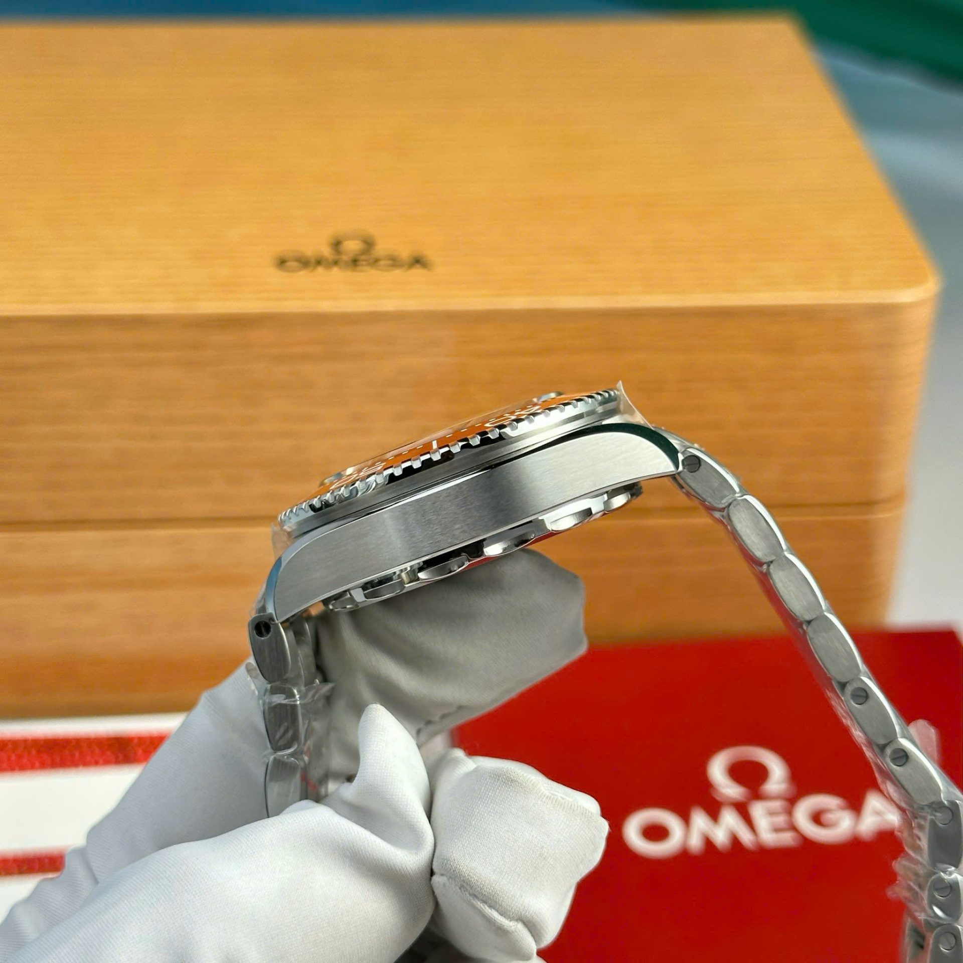 Omega Seamaster Planet Ocean 6000M Ultra Deep Replica Watch Black Dial VS Factory 45.5mm