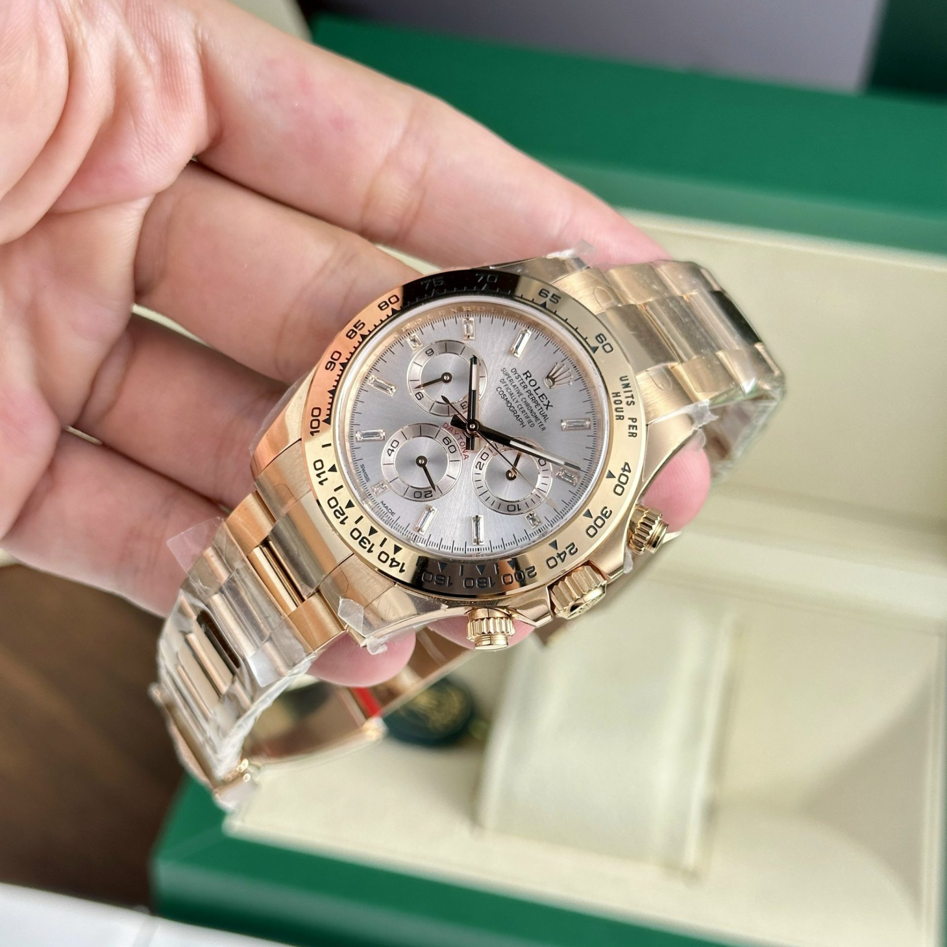 Rolex Replica 1:1 Watch Cosmograph Daytona 116505 Baguette Dial Factory Clean 40mm