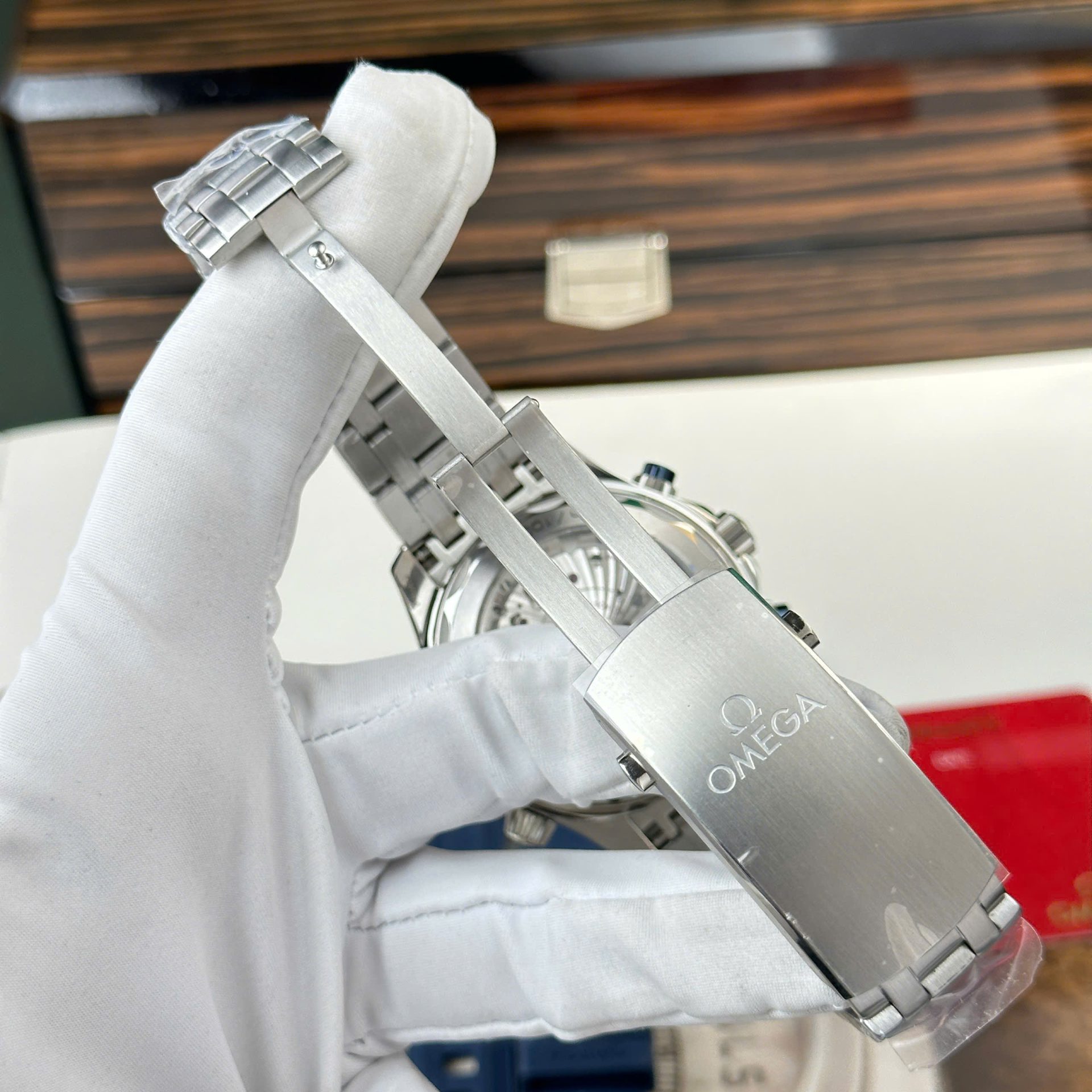 Omega Seamaster Diver 300M Chronograph Replica Watches Dial Gray N1 Factory 44mm