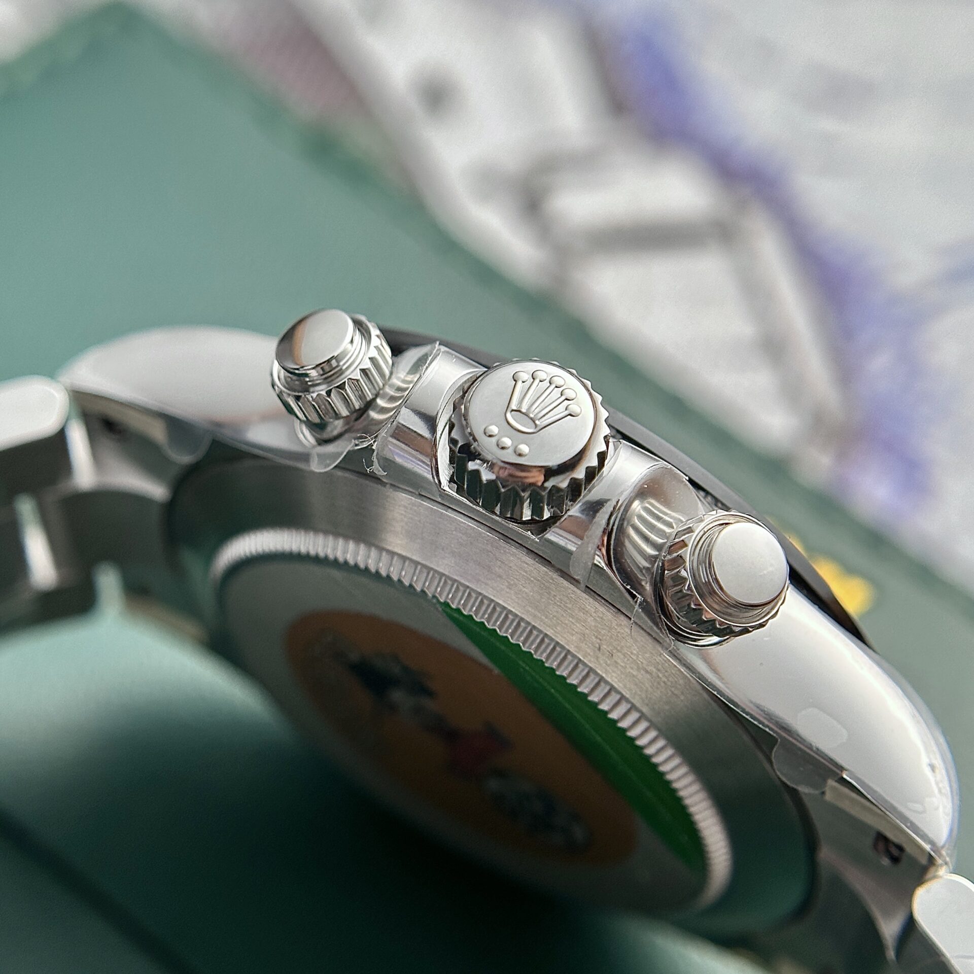 Rolex Replica 1:1 Watch Daytona 116500LN Godzilla Black Dial Clean Factory 40mm