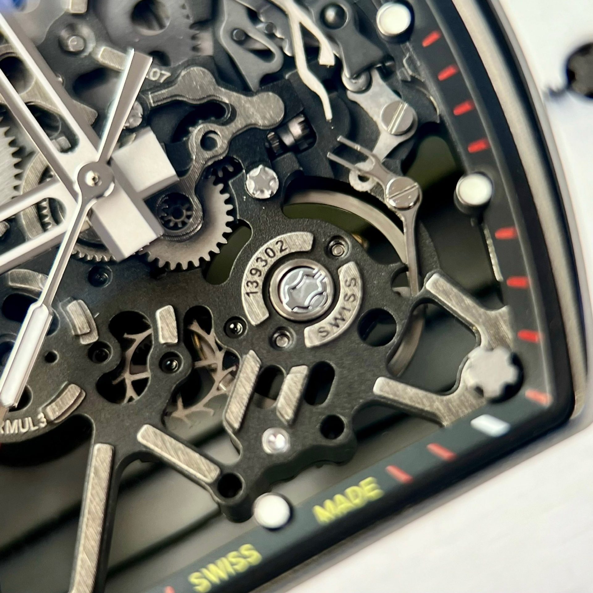 Richard Mille Replica 1:1 Watch RM35-01 Carbon TPT Factory BBR 44mm