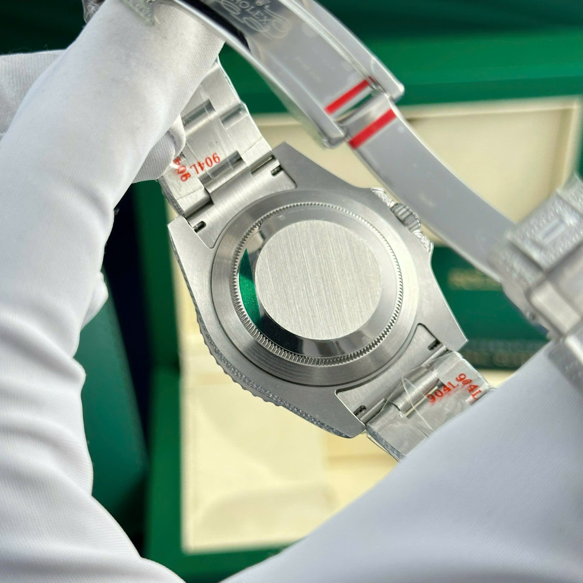 Rolex GMT-Master II Copies Watch Full Stone CZ AMG Factory 40mm