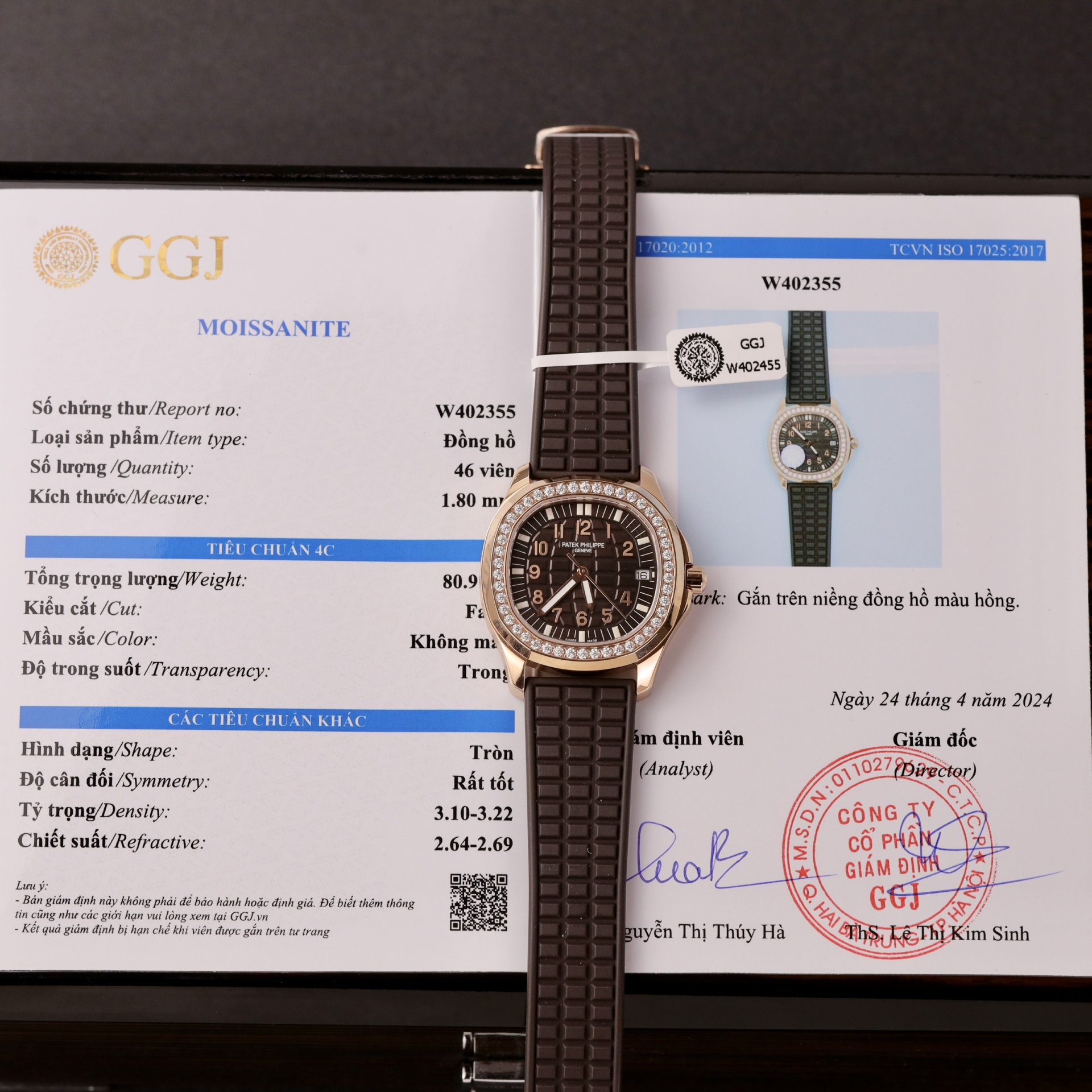 Patek Philippe Replica 1:1 Watch Aquanaut 5067 Mechanical Movement Moissanite Diamond Bezel 35.6mm