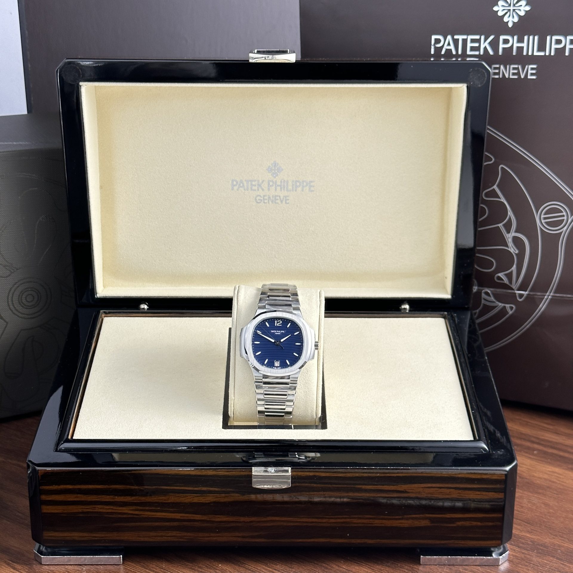 Patek Philippe Replica 11 Watch Women s Nautilus 7118 Blue Dial 3K Factory 35.2mm