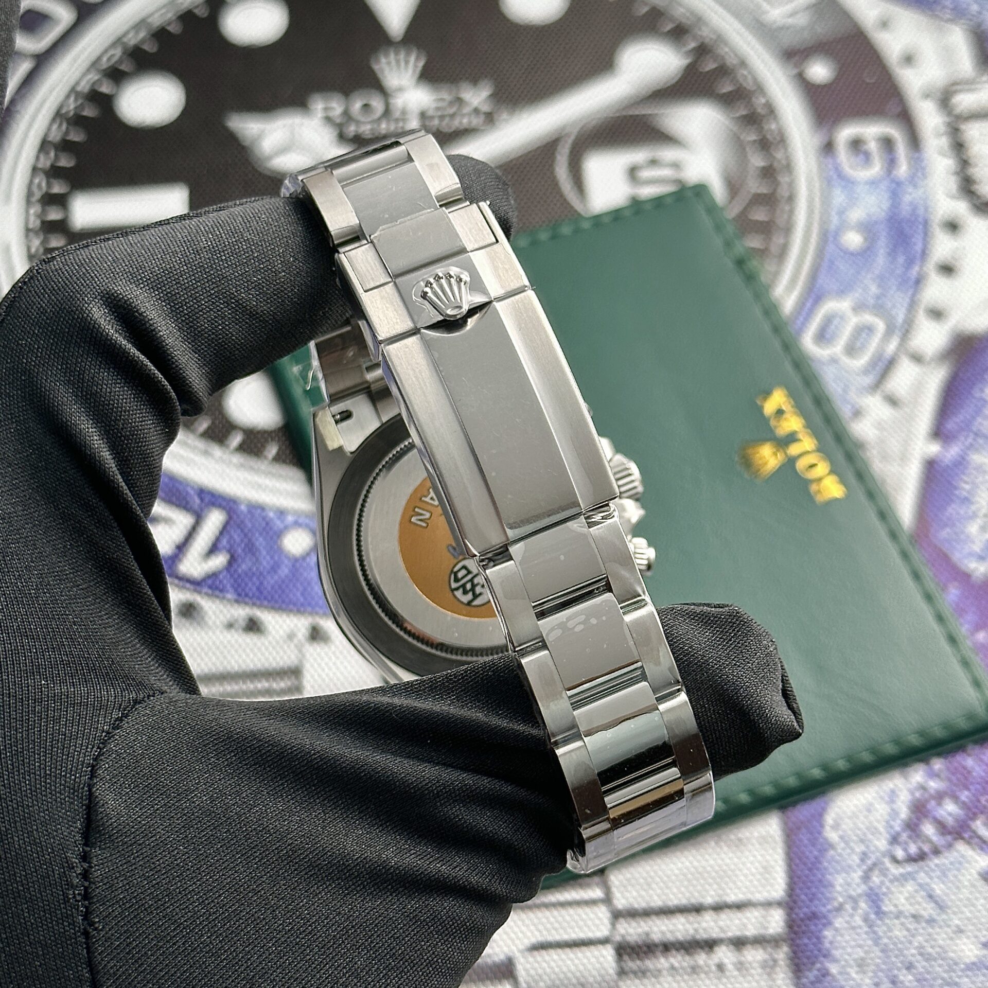 Rolex Replica 1:1 Watch Daytona 116500LN Godzilla Black Dial Clean Factory 40mm
