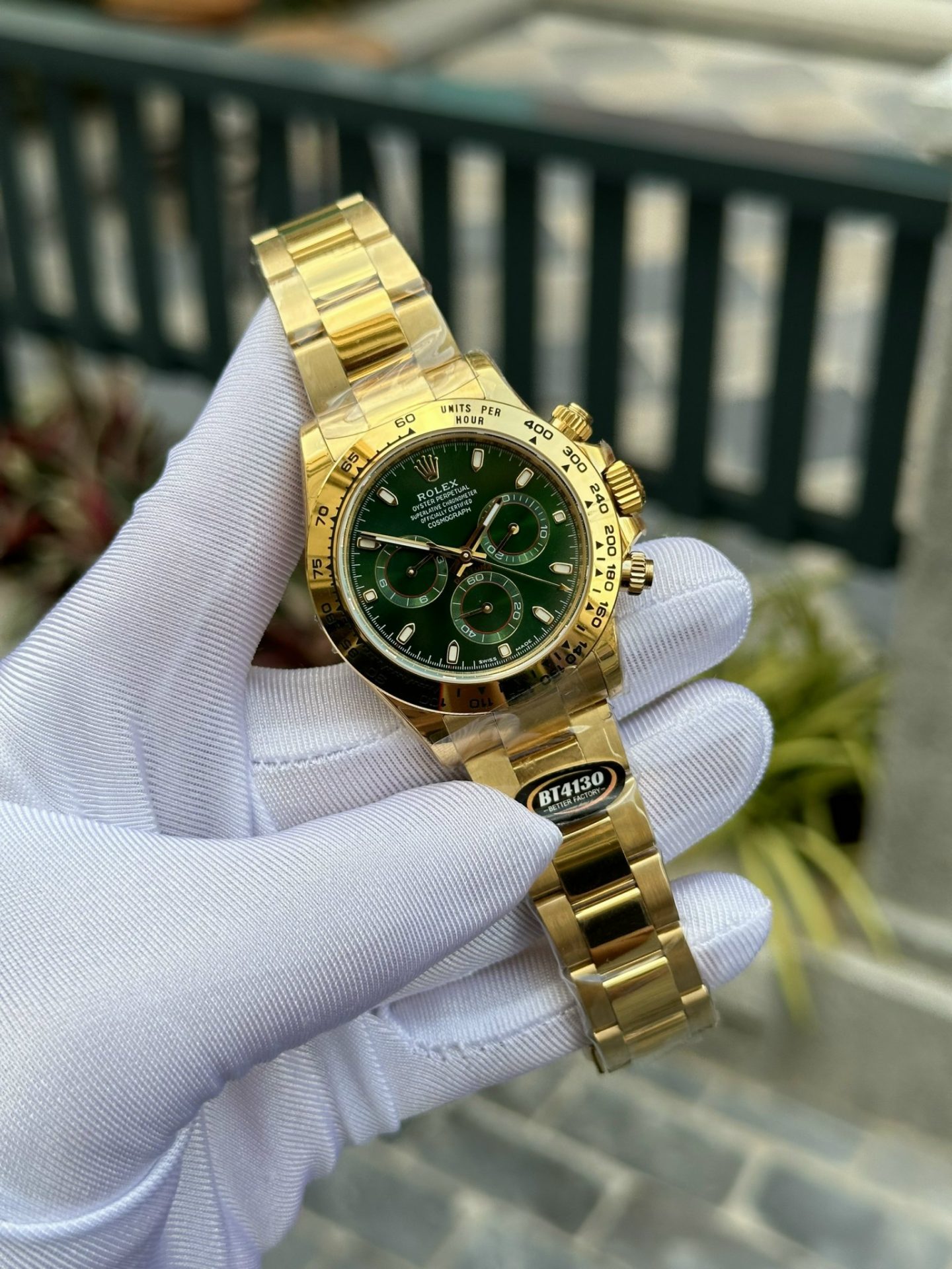 Rolex Replica 1:1 Watch Daytona 116508 Switzerland Green Dial BT Factory 40mm