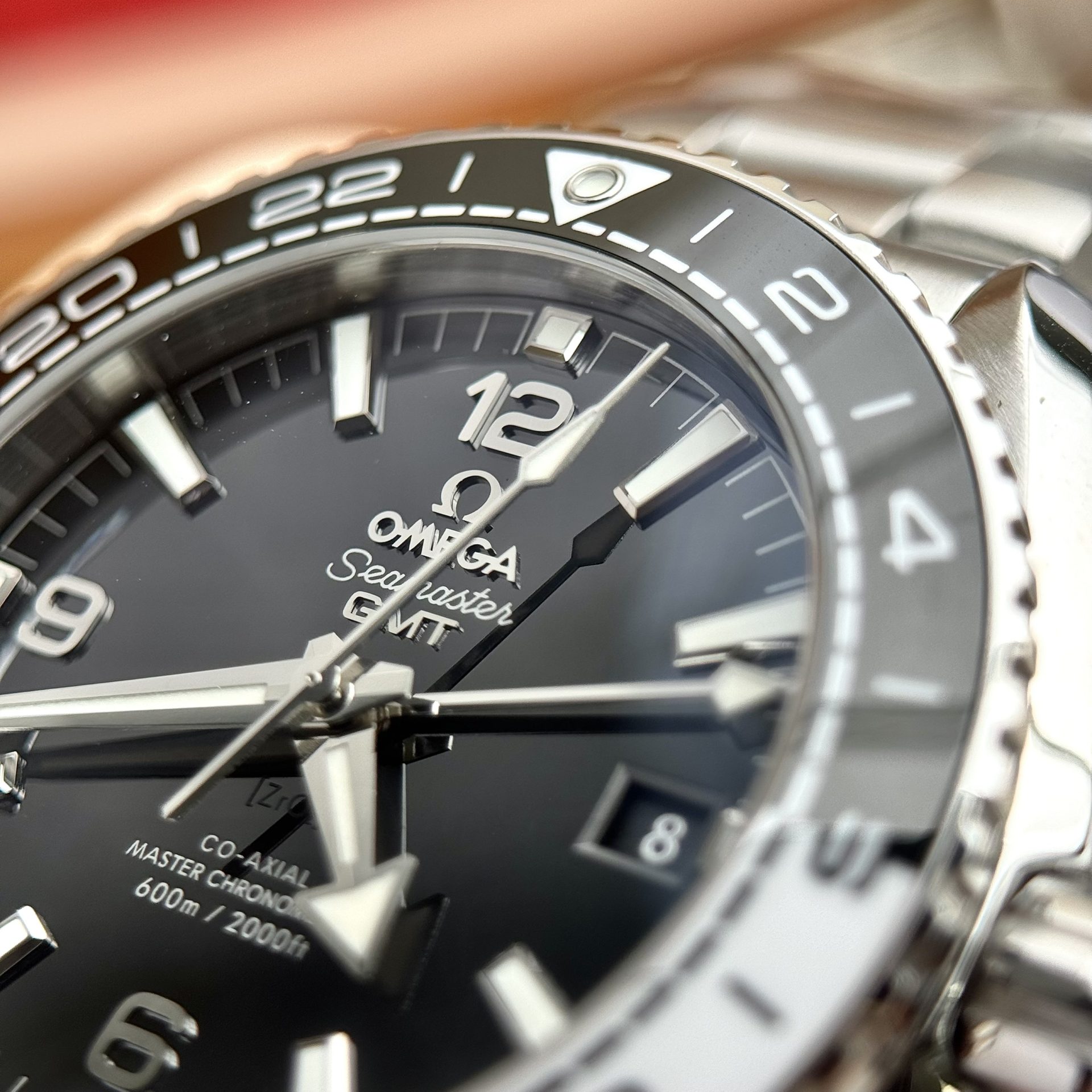 Omega Replica 1:1 Watch Seamaster Planet Ocean GMT Black Dial 43.5mm