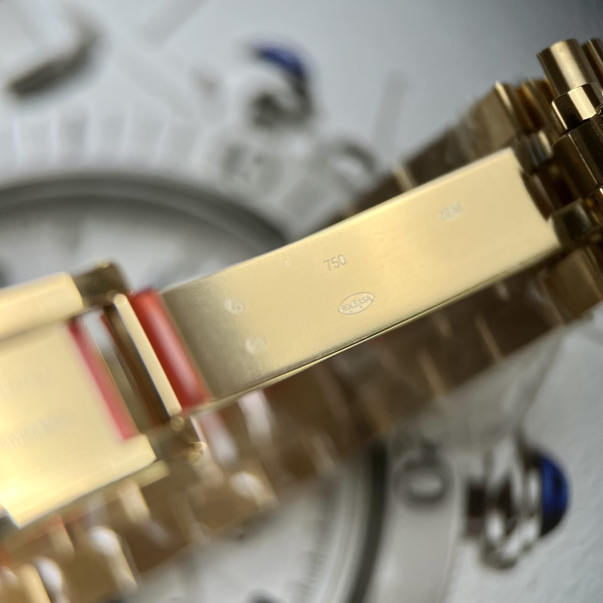 Rolex Replica 1:1 Watch Day-Date Gold Plated Fluted Bezel EW Factory 40mm