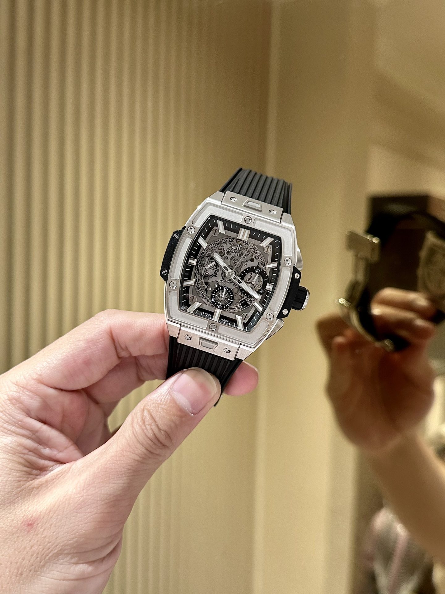 Hublot Replica 1:1 Watch Spirit Of Big Bang Black Titanium Chronograph 42mm