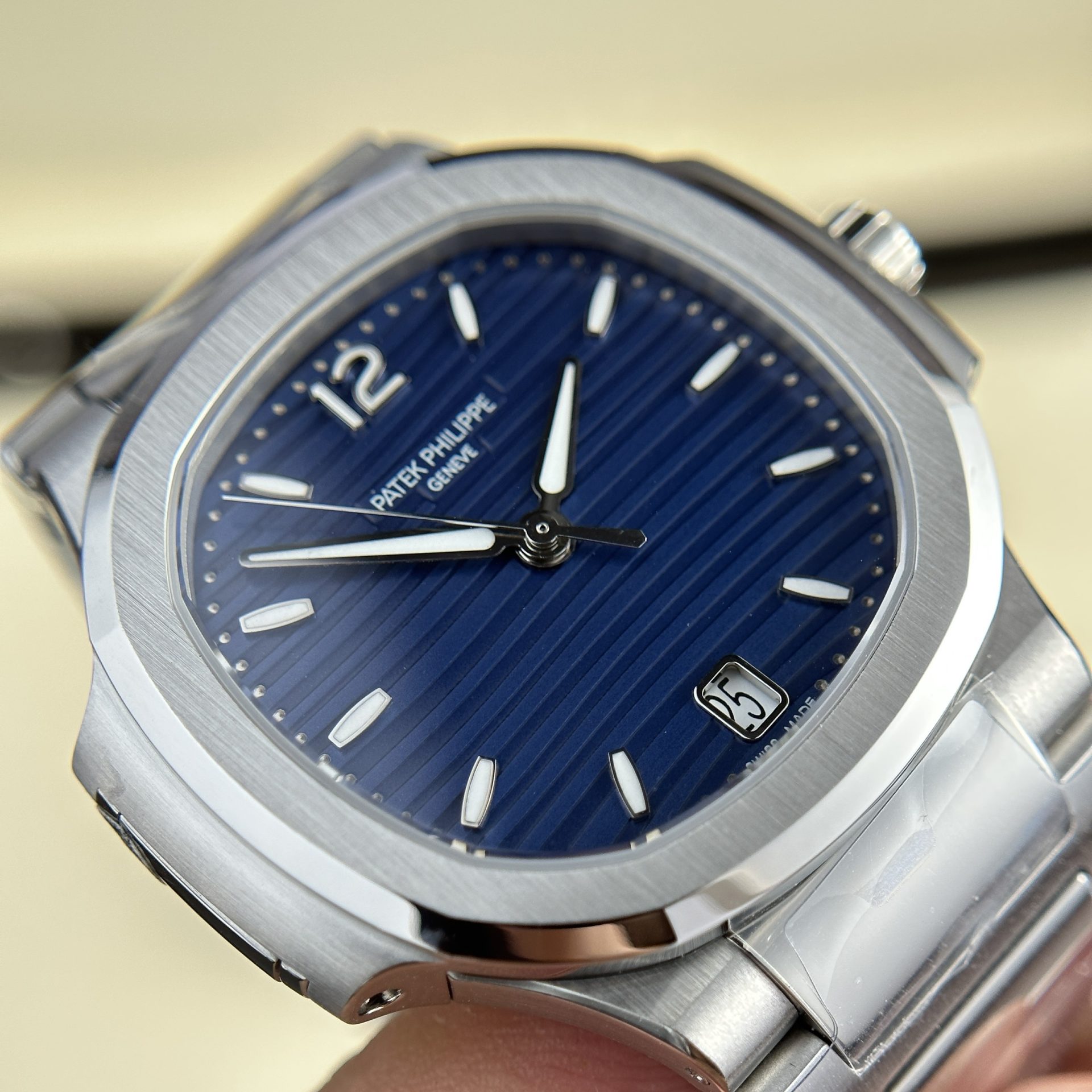 Patek Philippe Replica 11 Watch Women s Nautilus 7118 Blue Dial 3K Factory 35.2mm