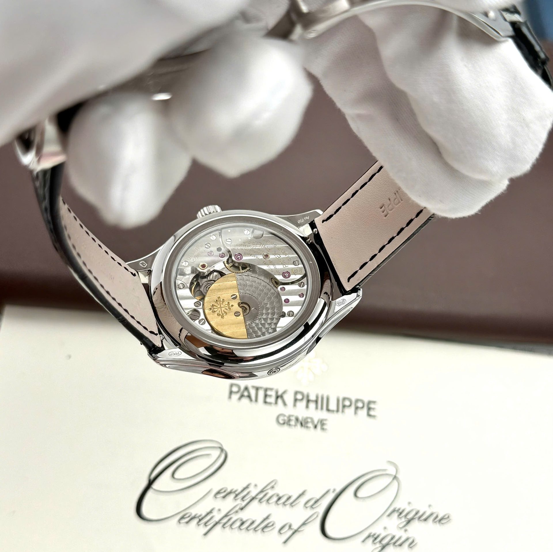 Patek Philippe Super Clone Watches Grand Complications 5327G Automatic Movement Blue Dial 40mm