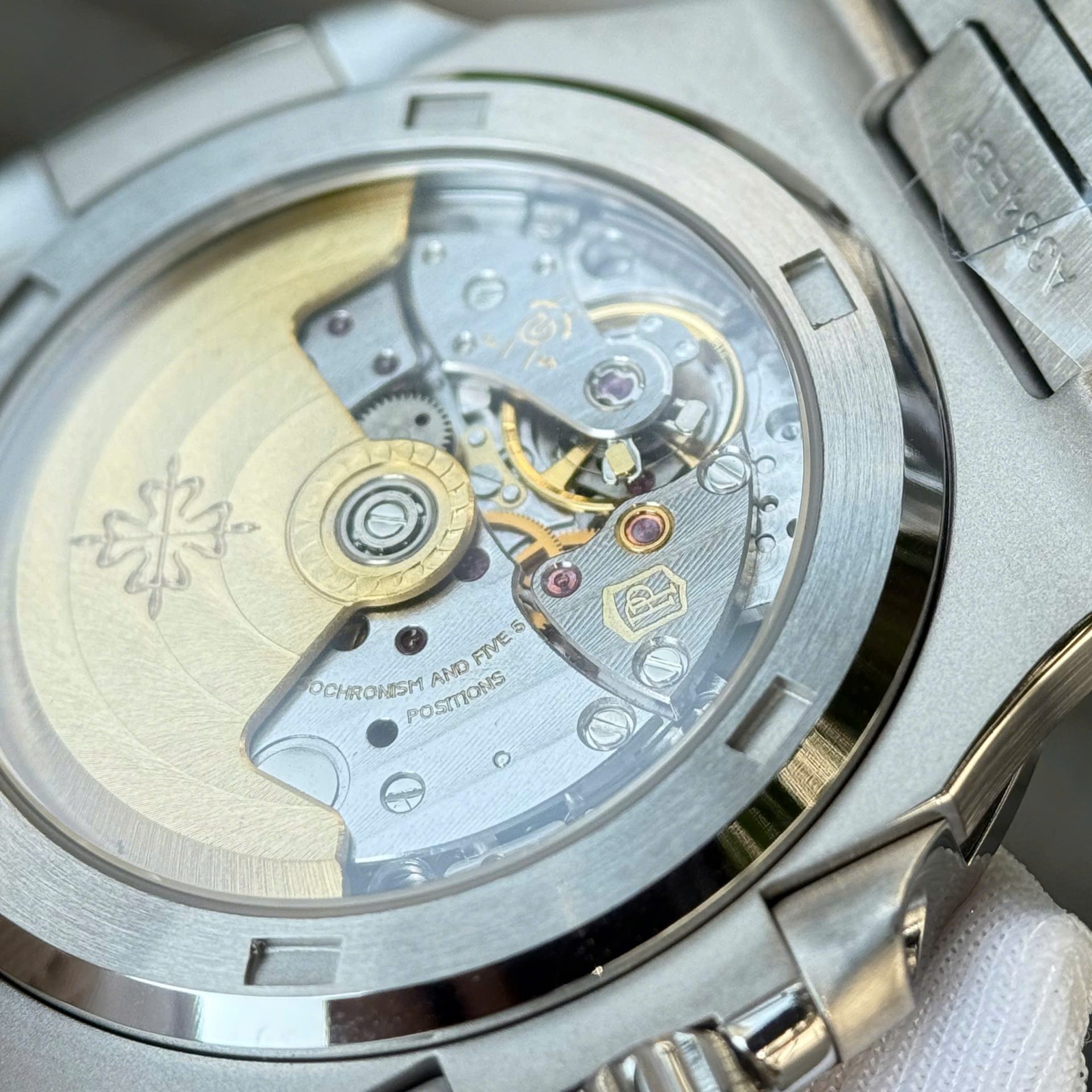 Patek Philippe Nautilus 5711 Replica Watches White Dial Metal Wire BBF Factory 40mm